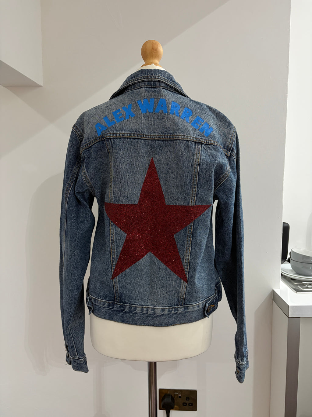Upcycled Alex Warren Denim Jacket