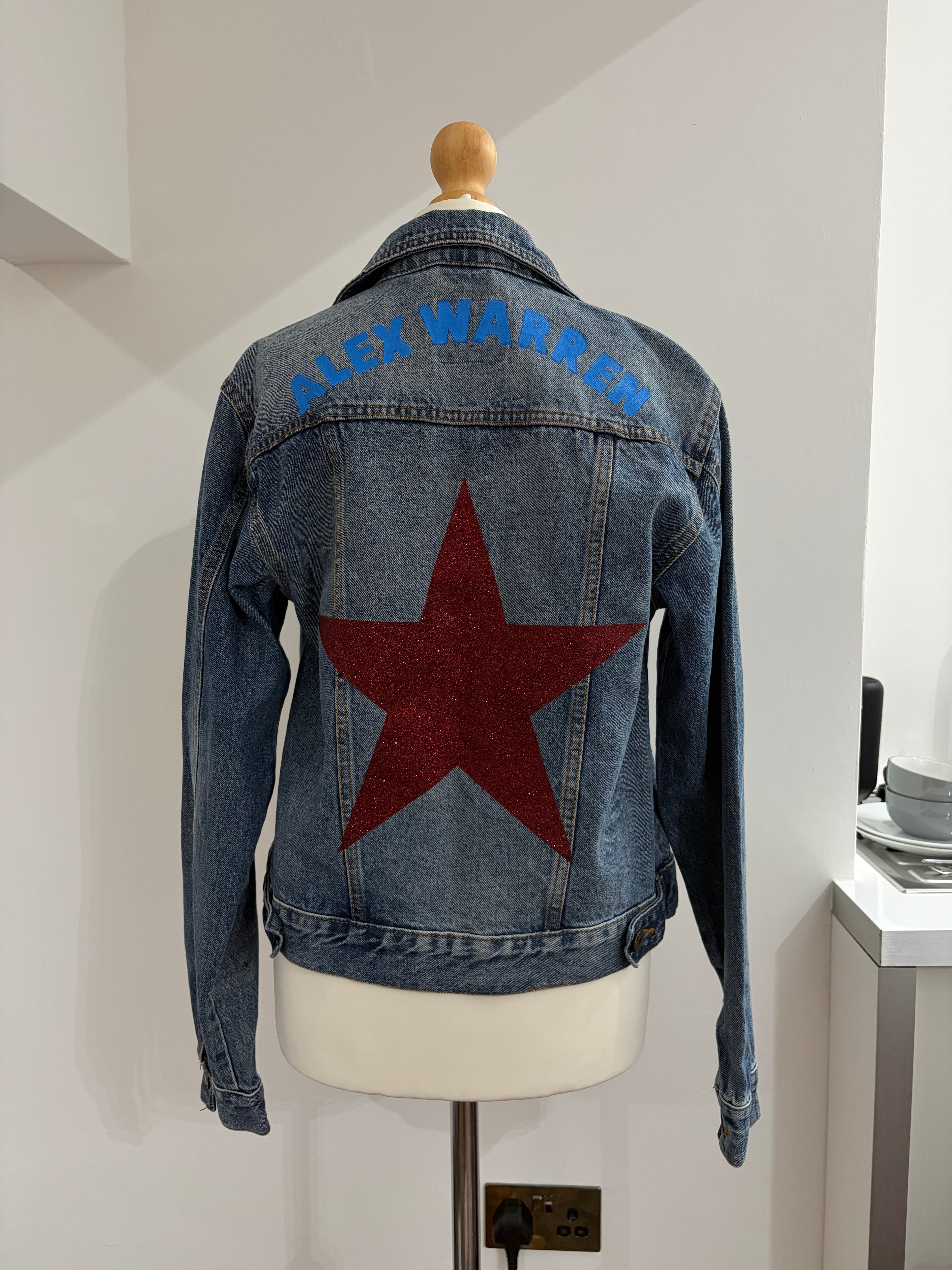 Upcycled Alex Warren Denim Jacket