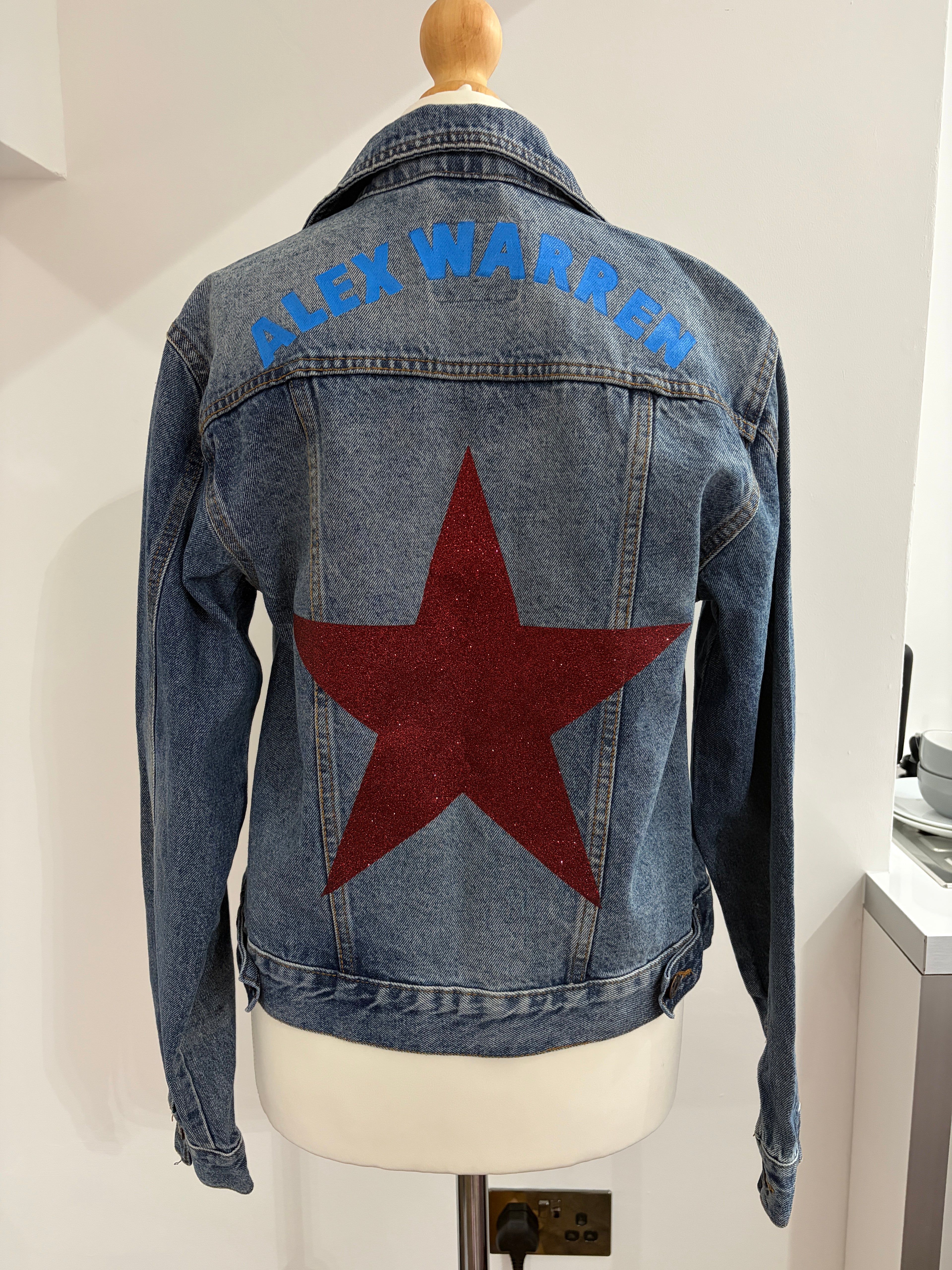 Upcycled Alex Warren Denim Jacket