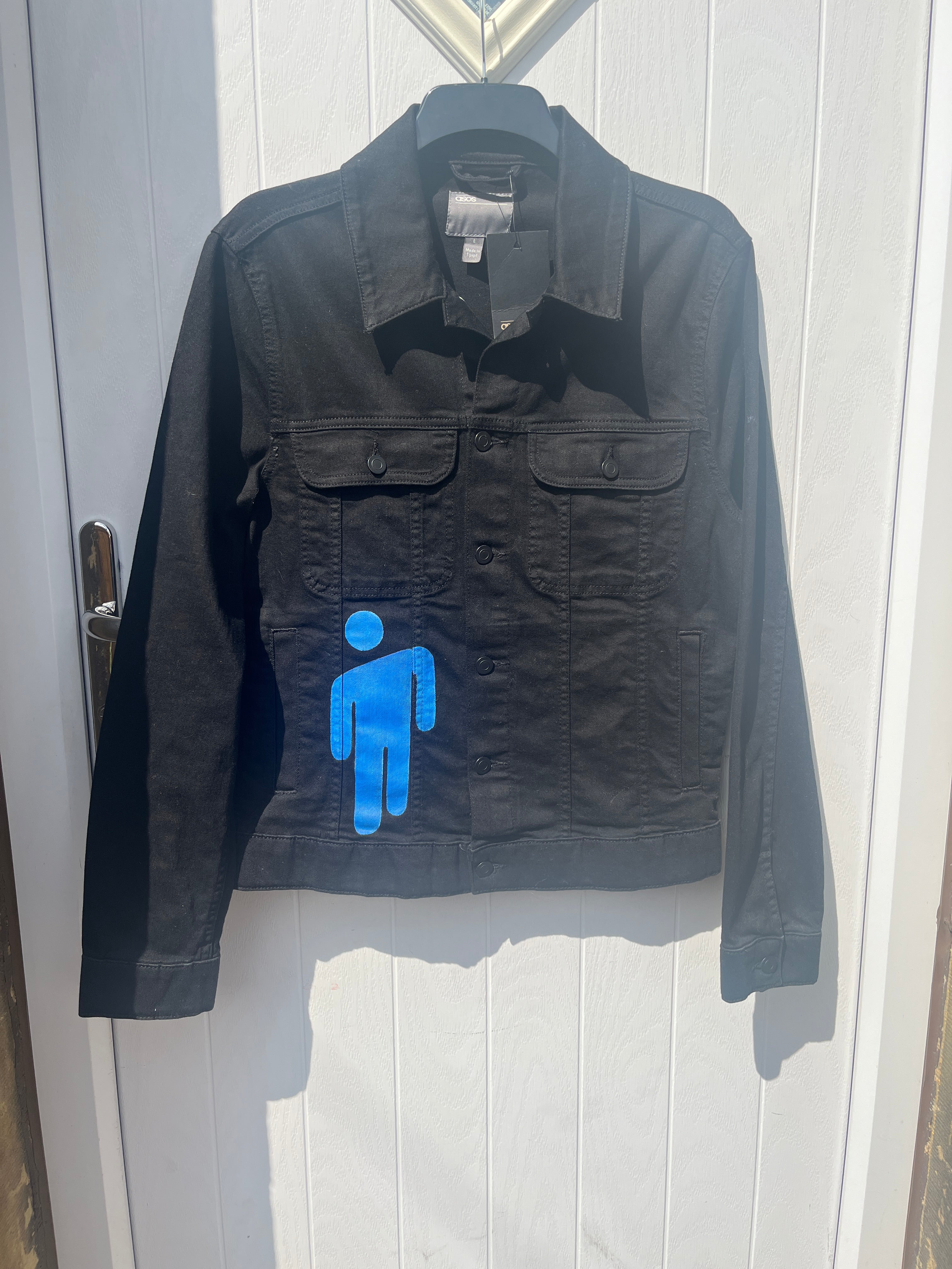 ONE OF ONE Billie Eilish Painted Denim Jacket