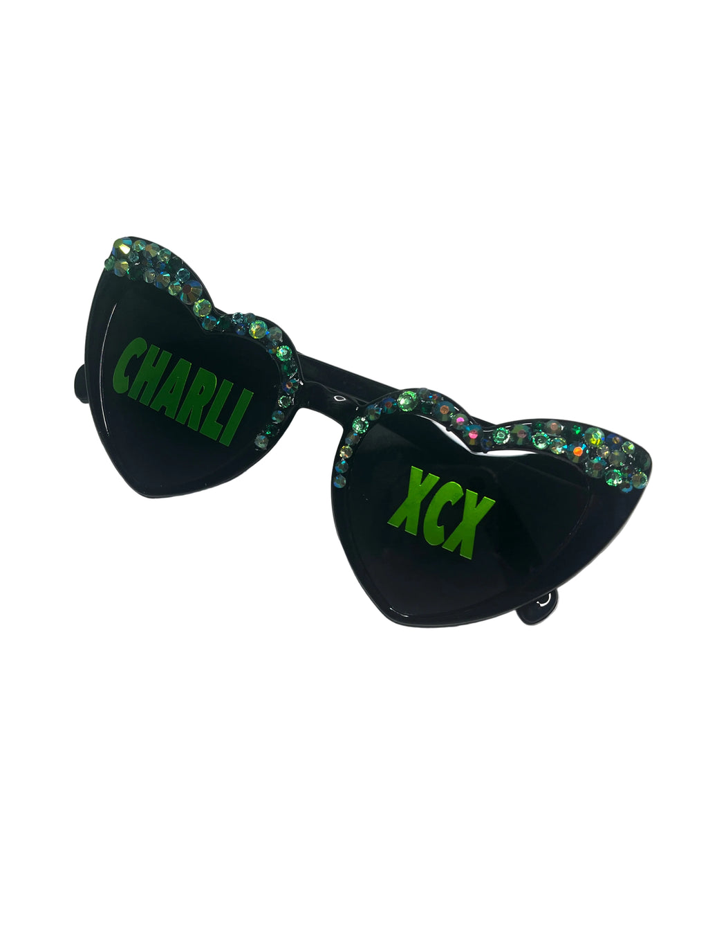CharliXCX Rhinestone Glasses
