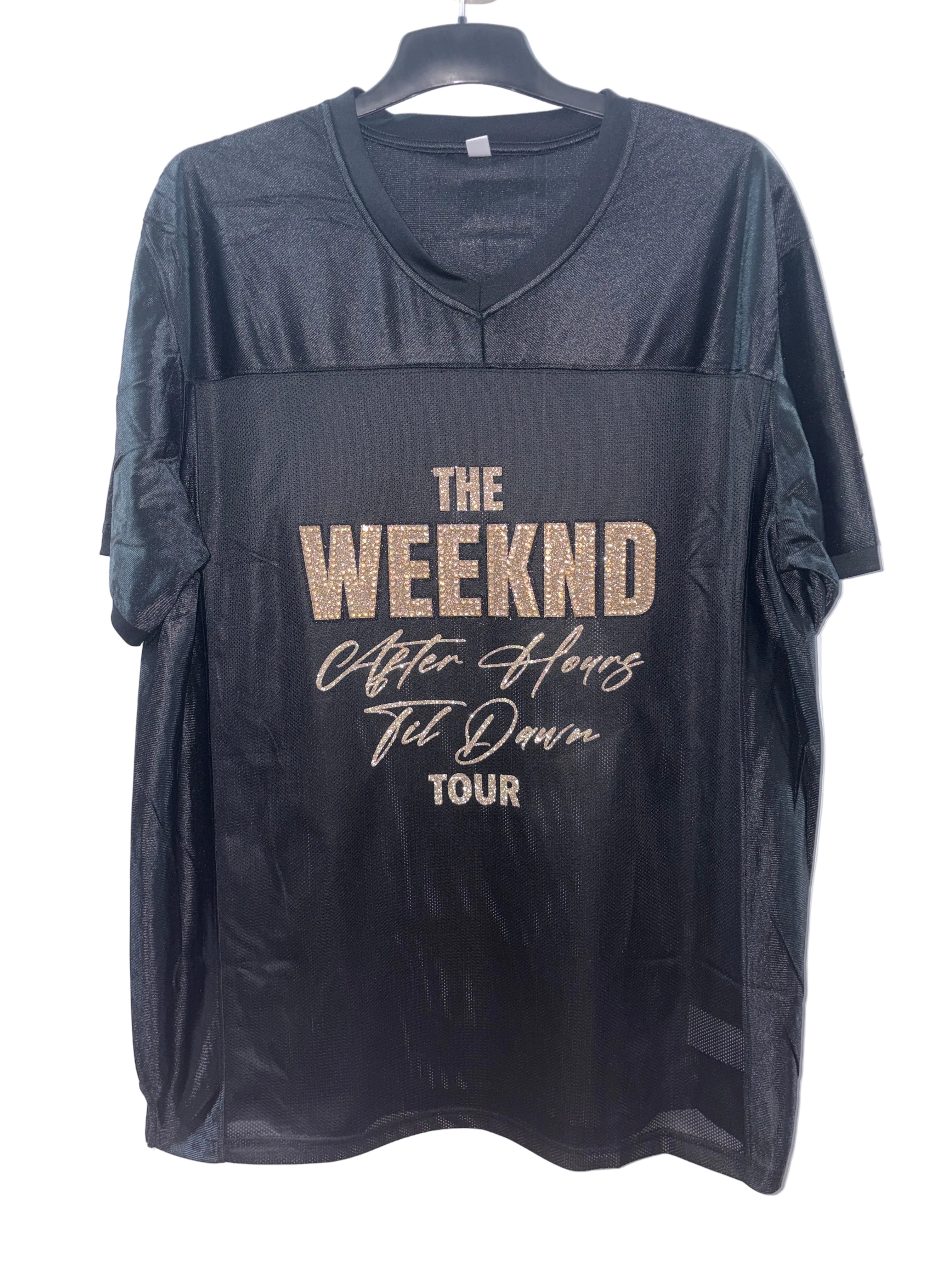 The Weeknd Gold Jersey *BLANK BACK*