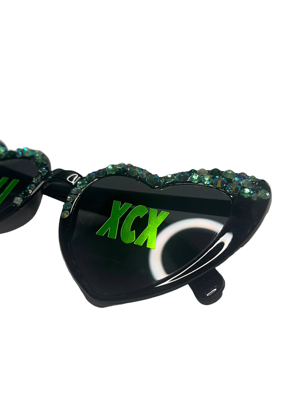 CharliXCX Rhinestone Glasses