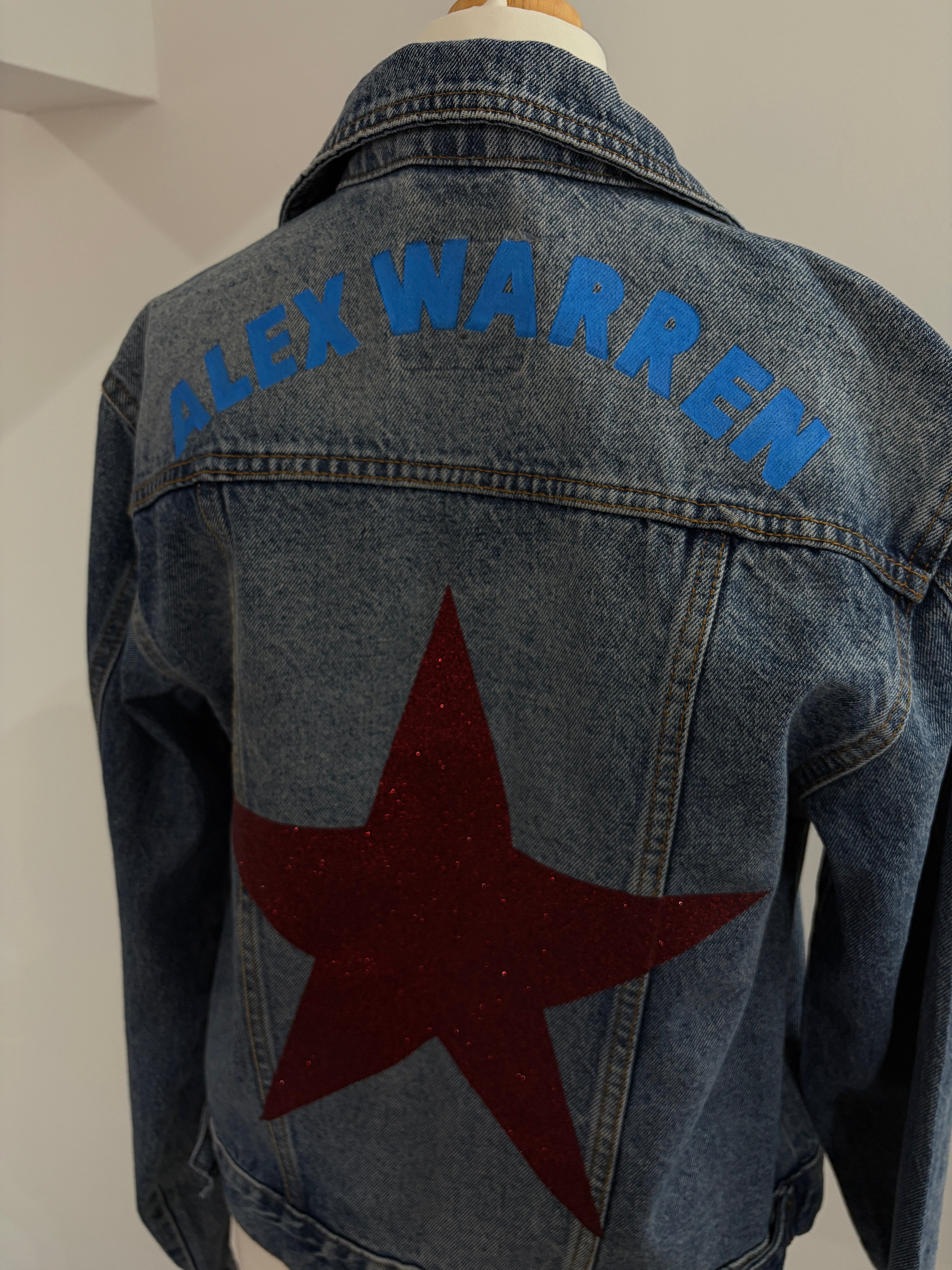Upcycled Alex Warren Denim Jacket