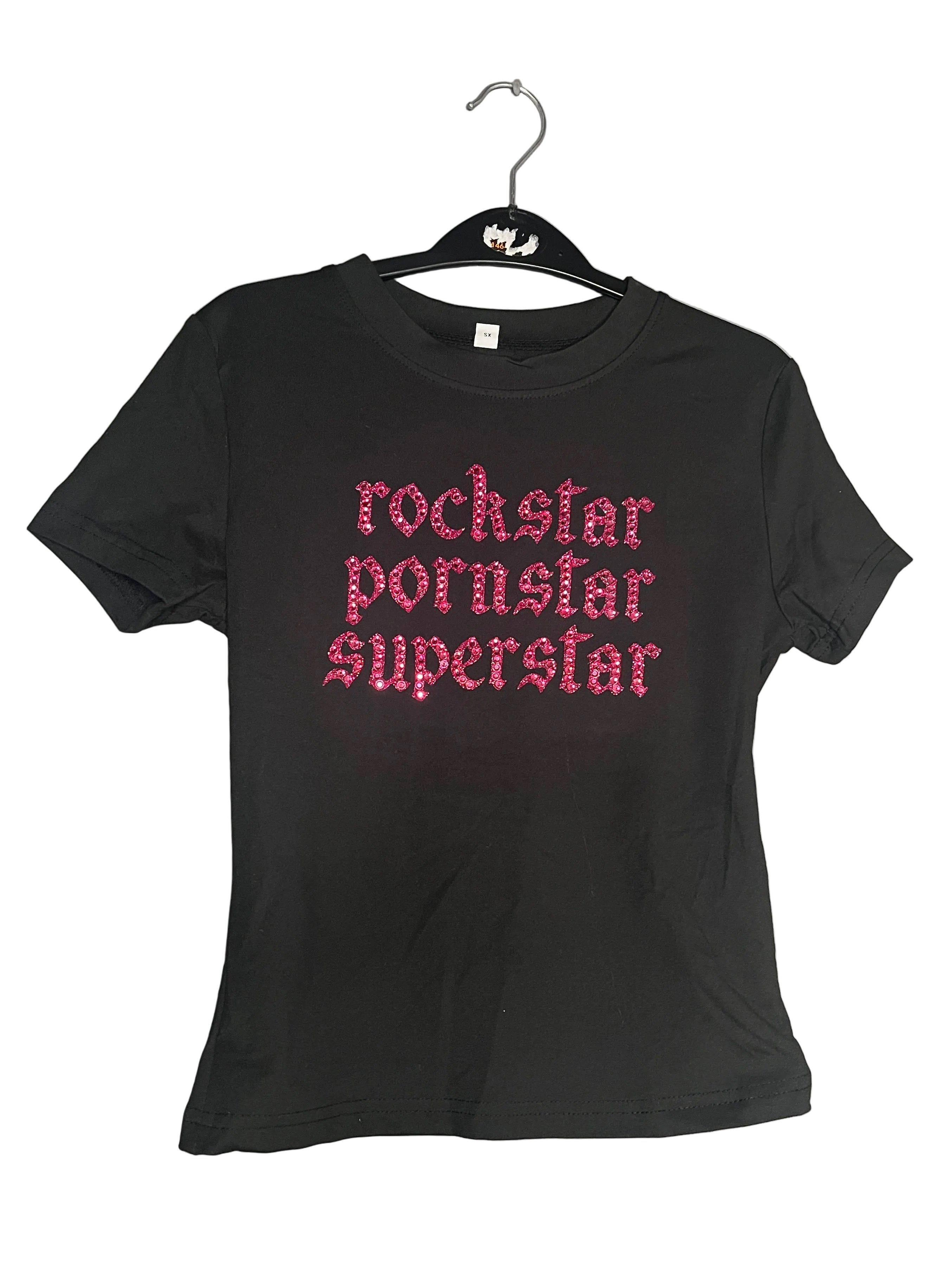 Fontaines DC Rhinestoned Tee
