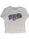 Zara Larsson Midnight Sun Rainbow Tee