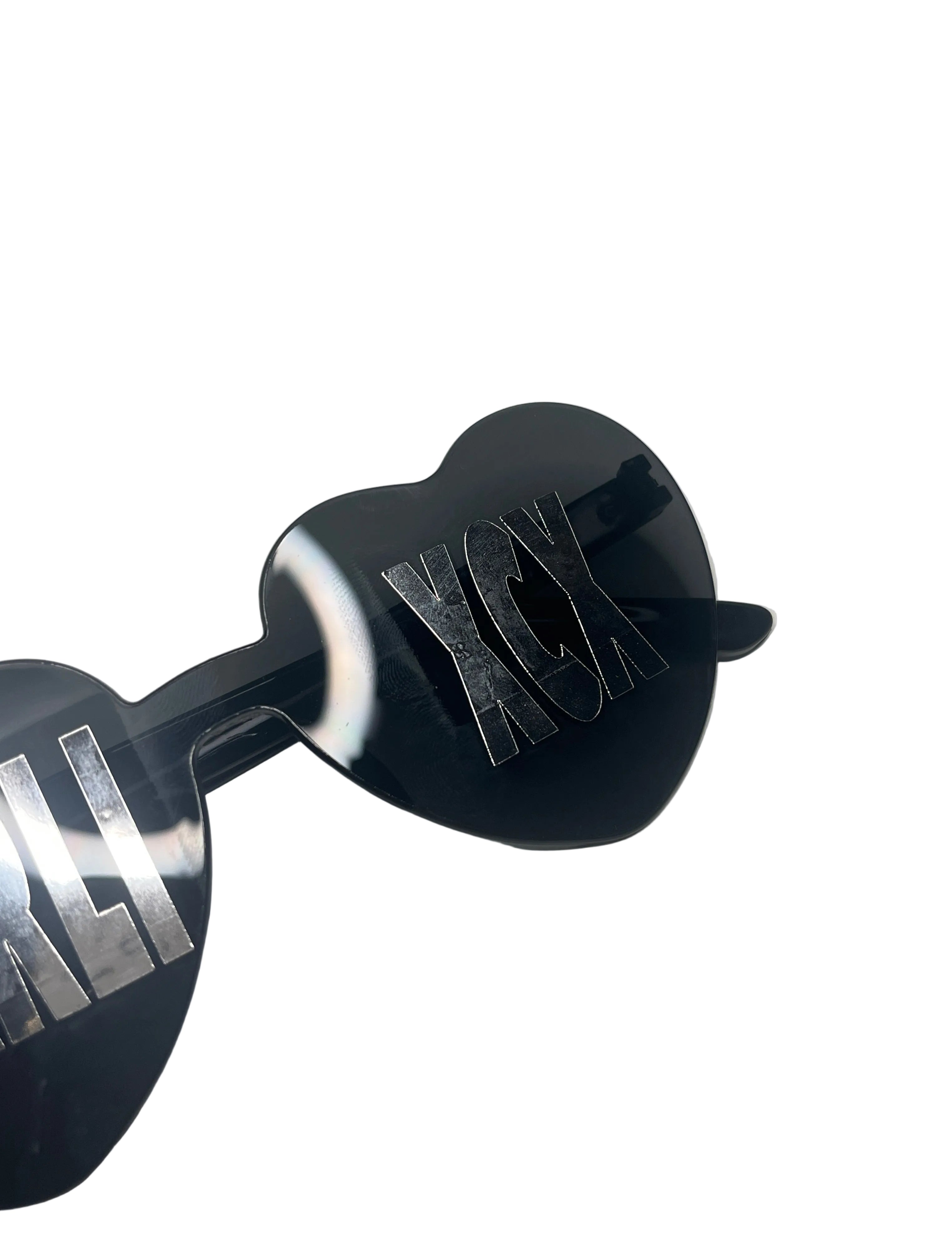 CharliXCX Heart Glasses