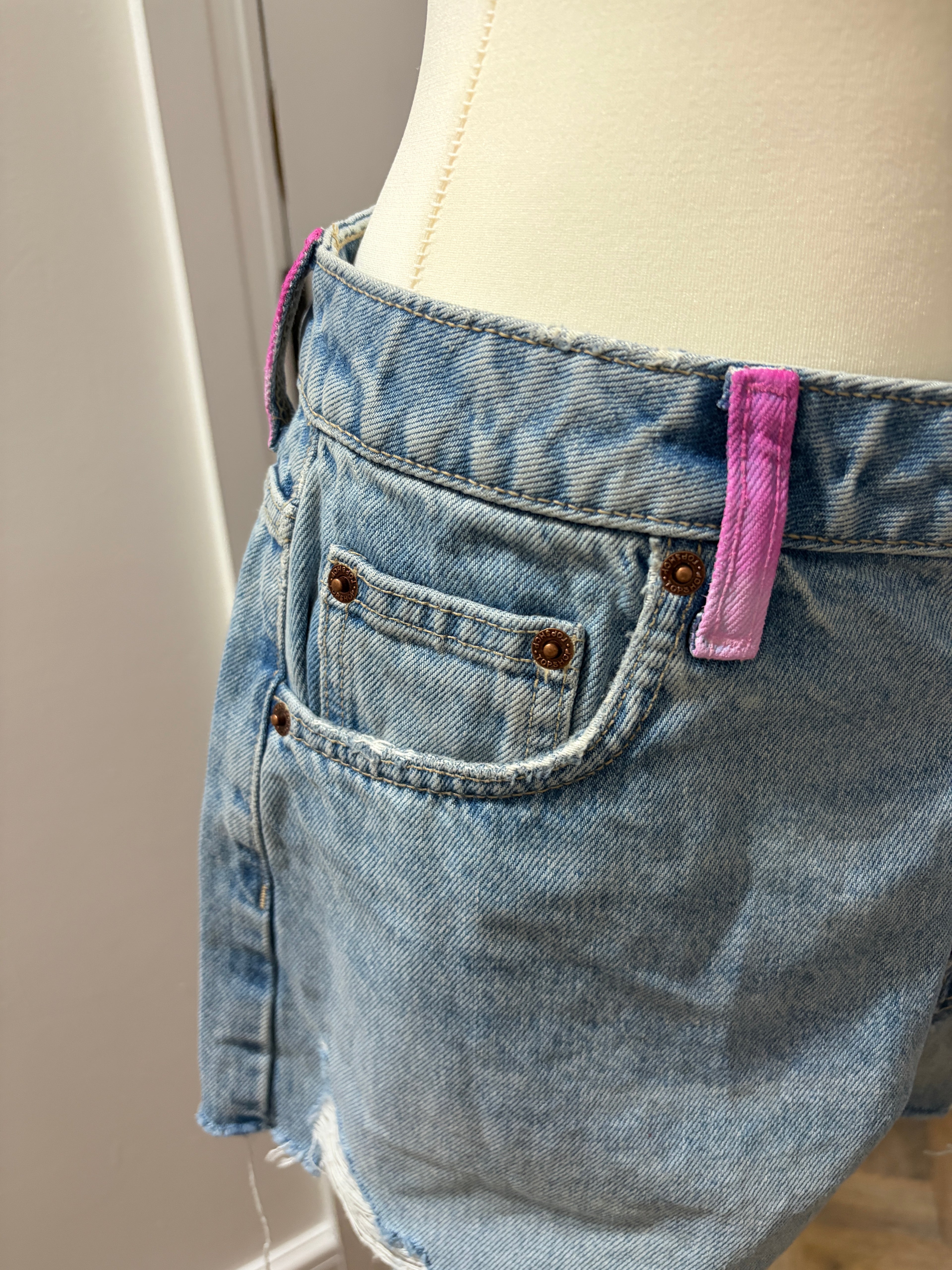 Luke Combs Pink Denim Set
