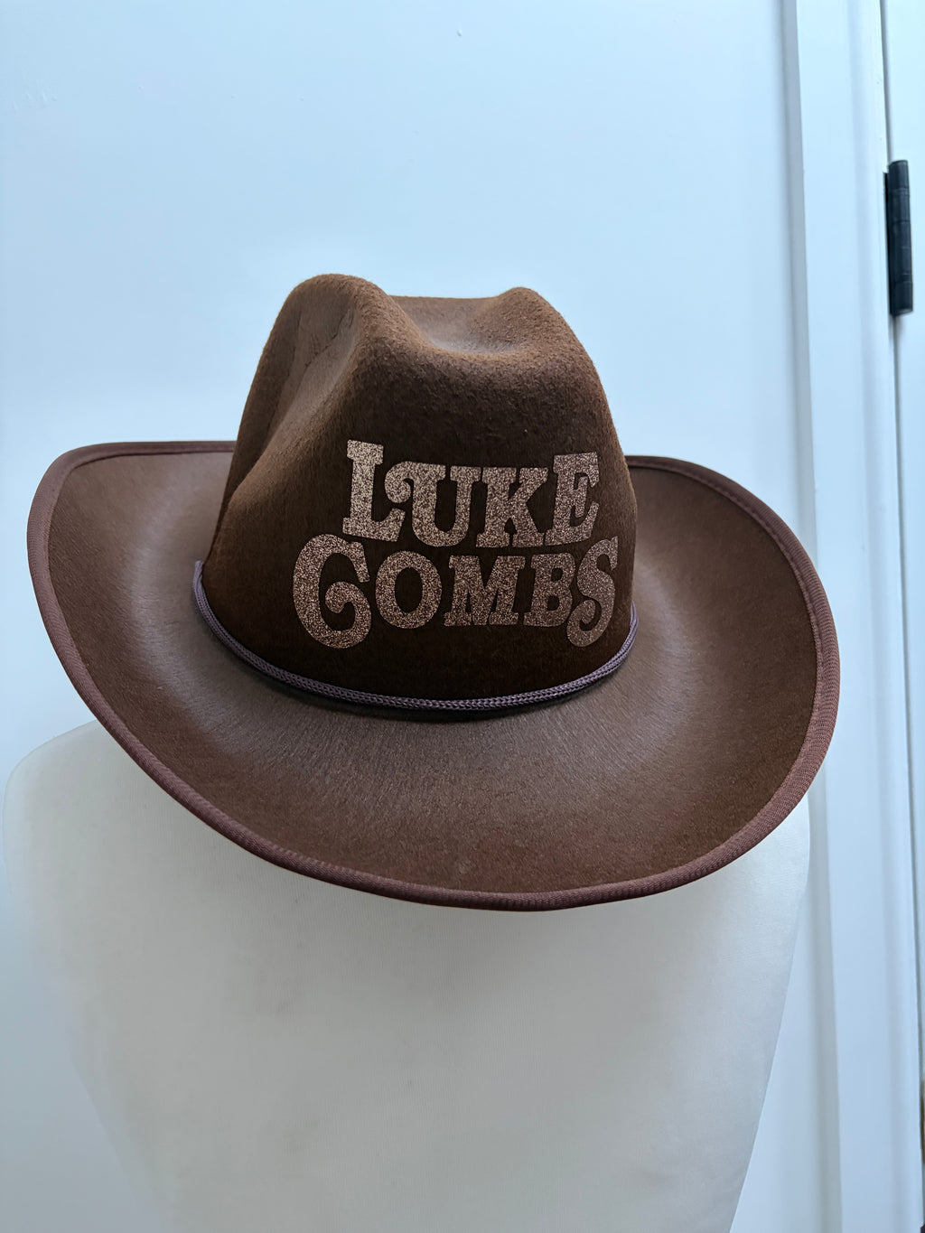 Brown Luke Combs Cowboy Hat