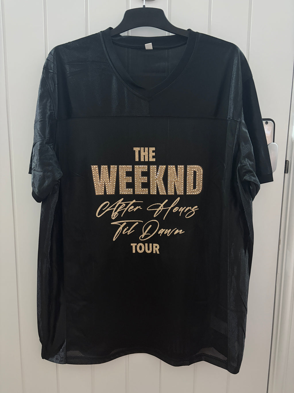 The Weeknd Gold Jersey *BLANK BACK*