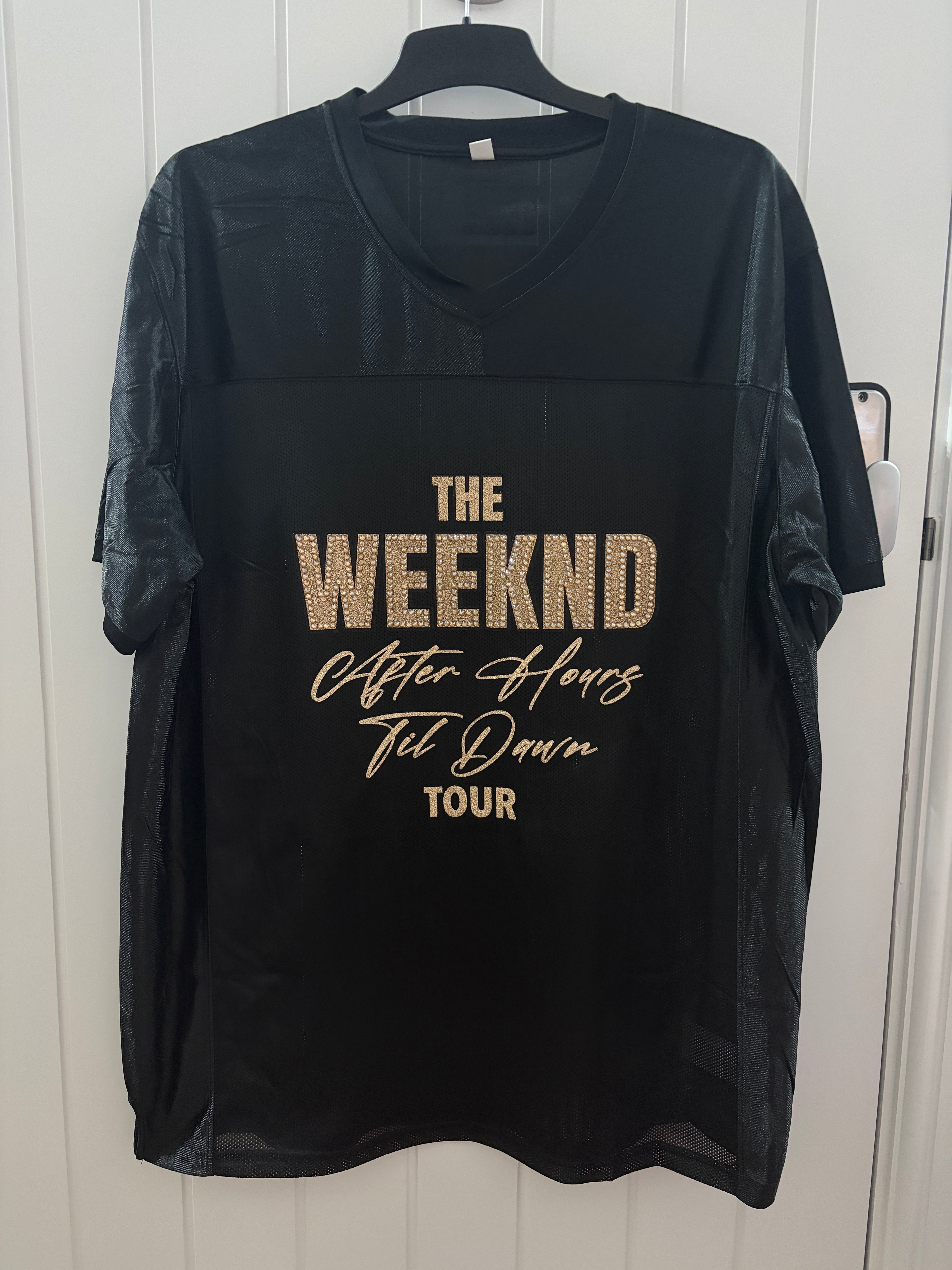 The Weeknd Gold Jersey *BLANK BACK*