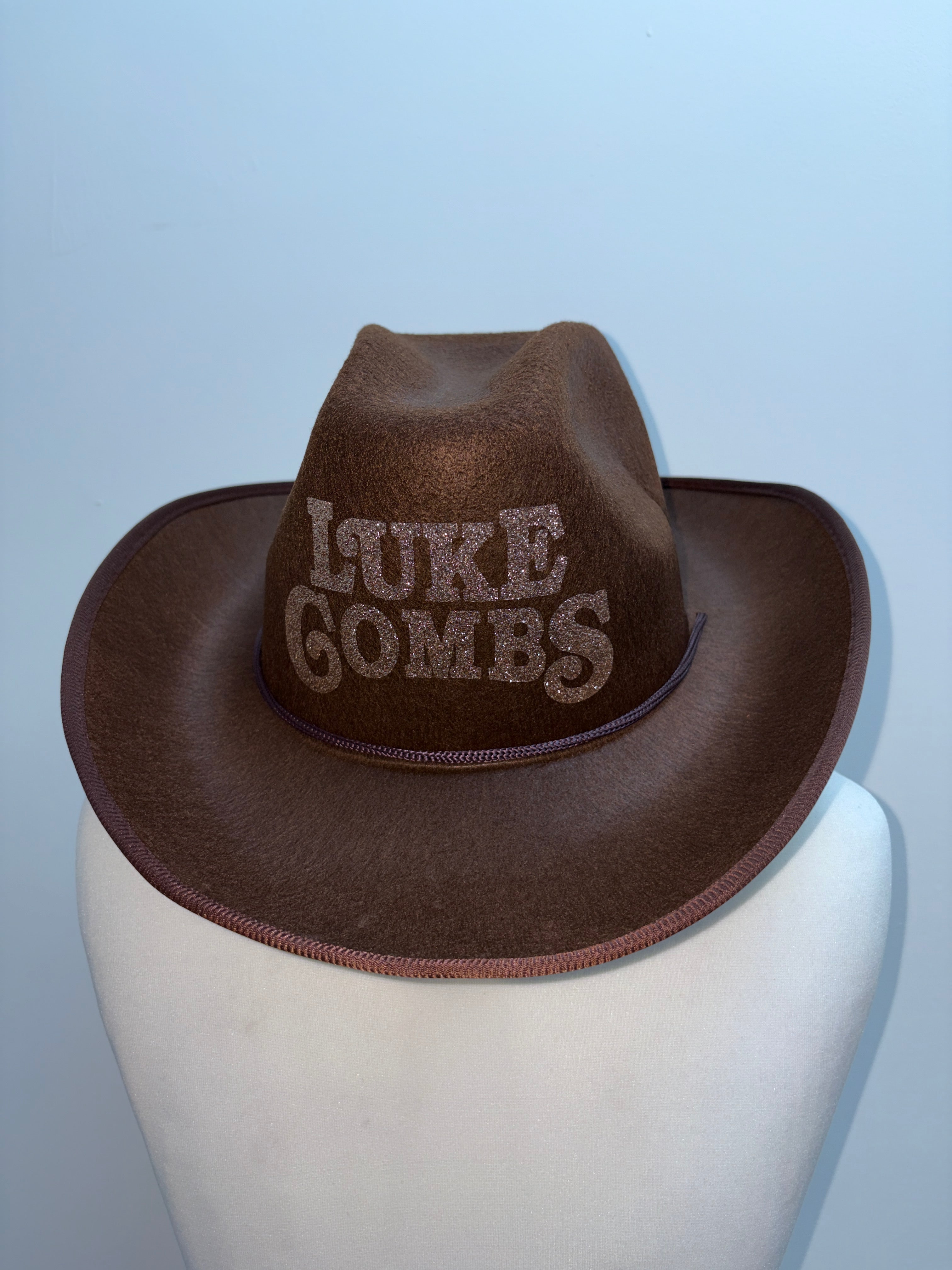 Brown Luke Combs Cowboy Hat