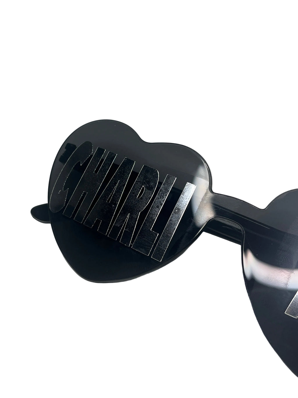 CharliXCX Heart Glasses