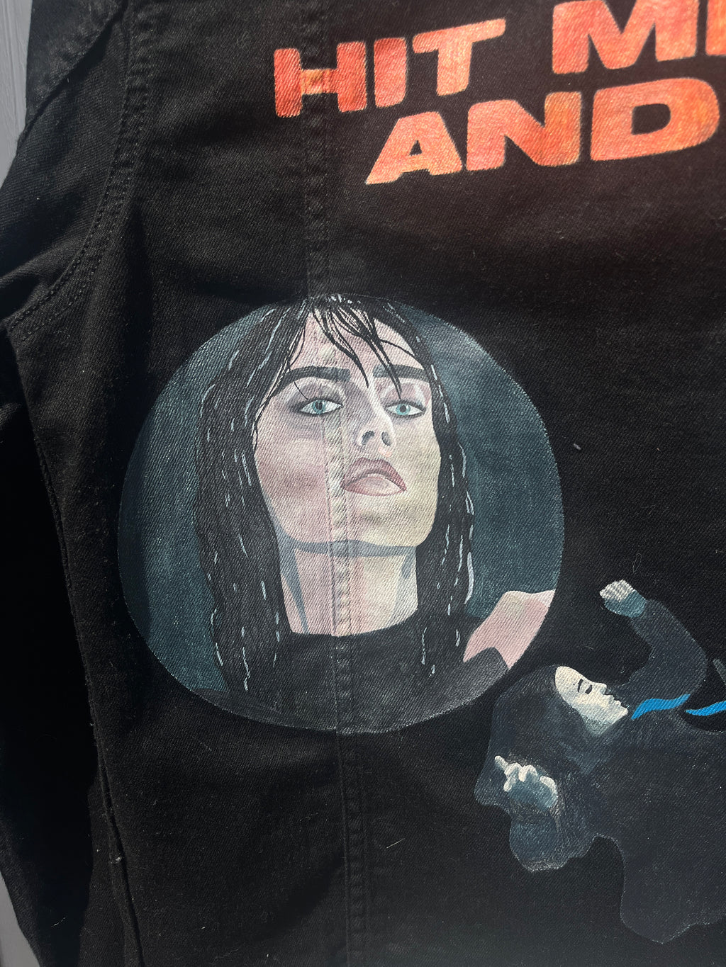ONE OF ONE Billie Eilish Painted Denim Jacket