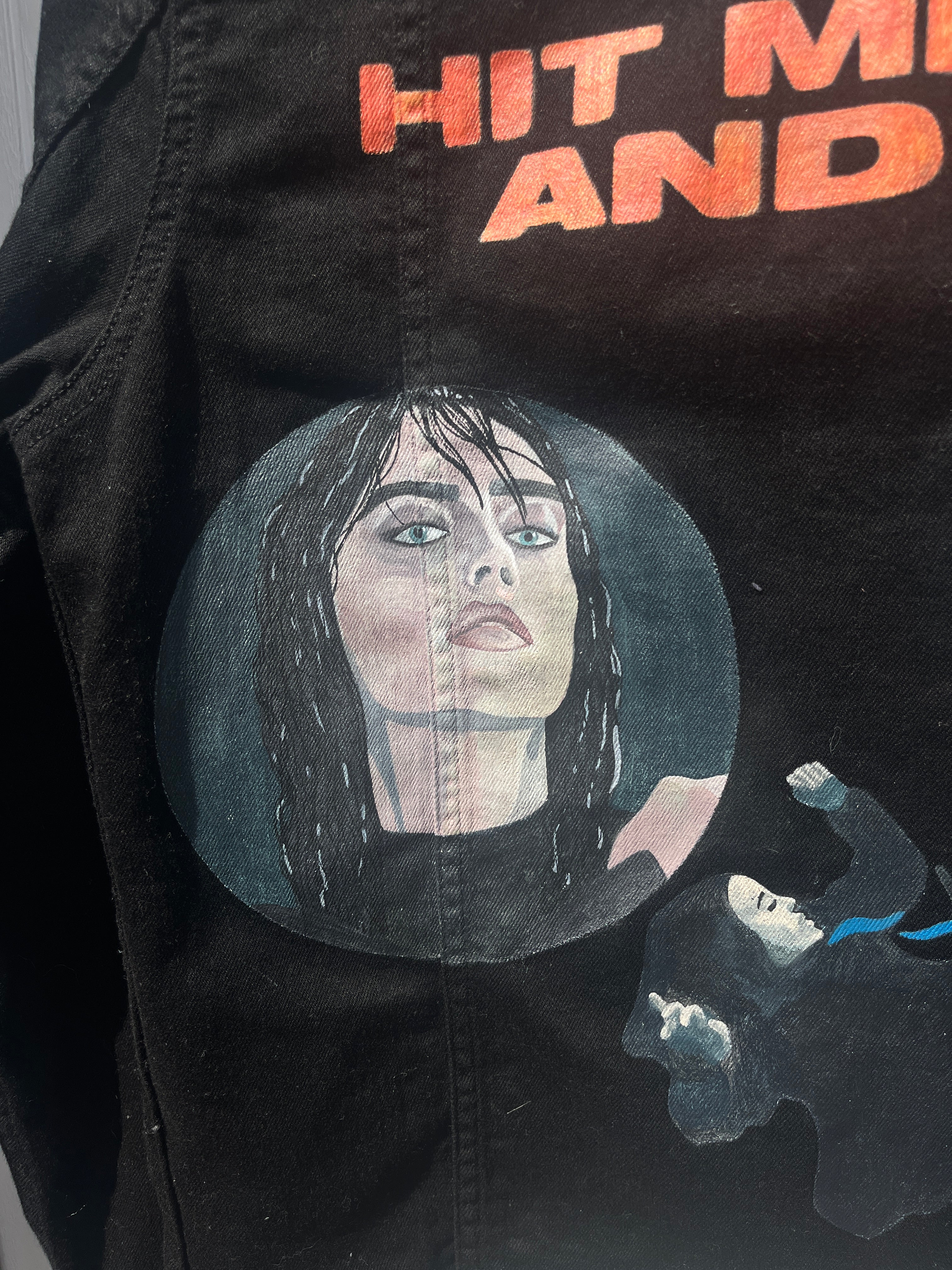 ONE OF ONE Billie Eilish Painted Denim Jacket