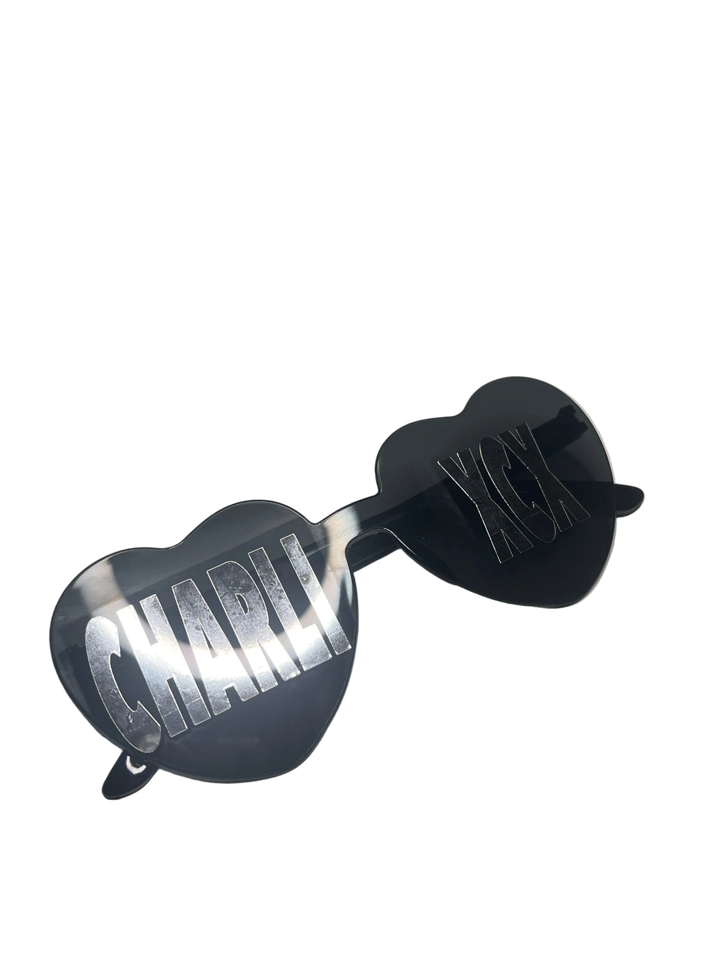 CharliXCX Heart Glasses