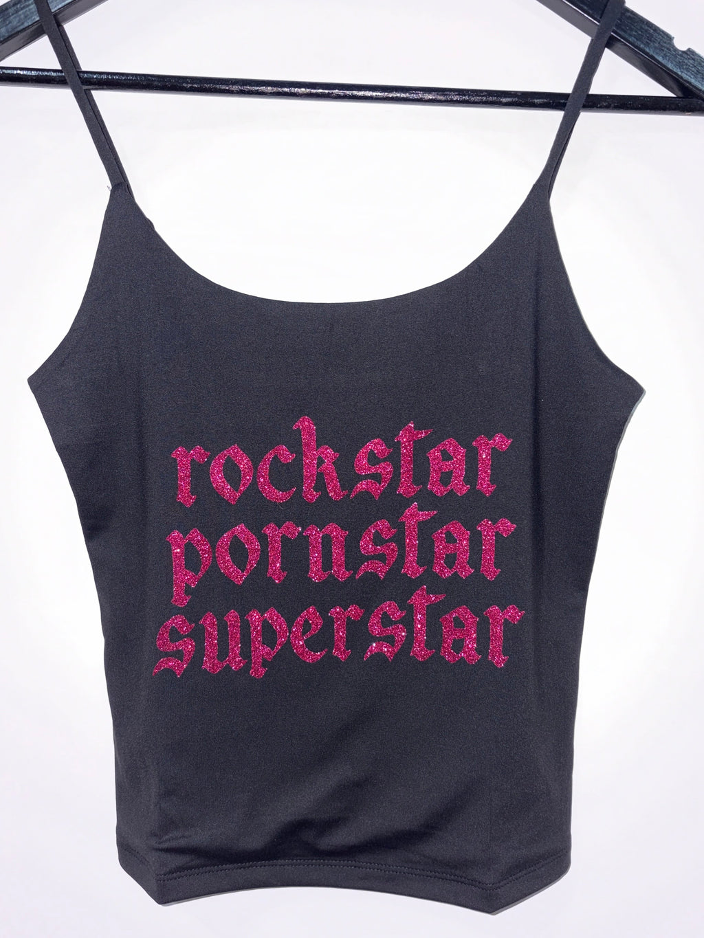 Fontaines DC glitter tank top