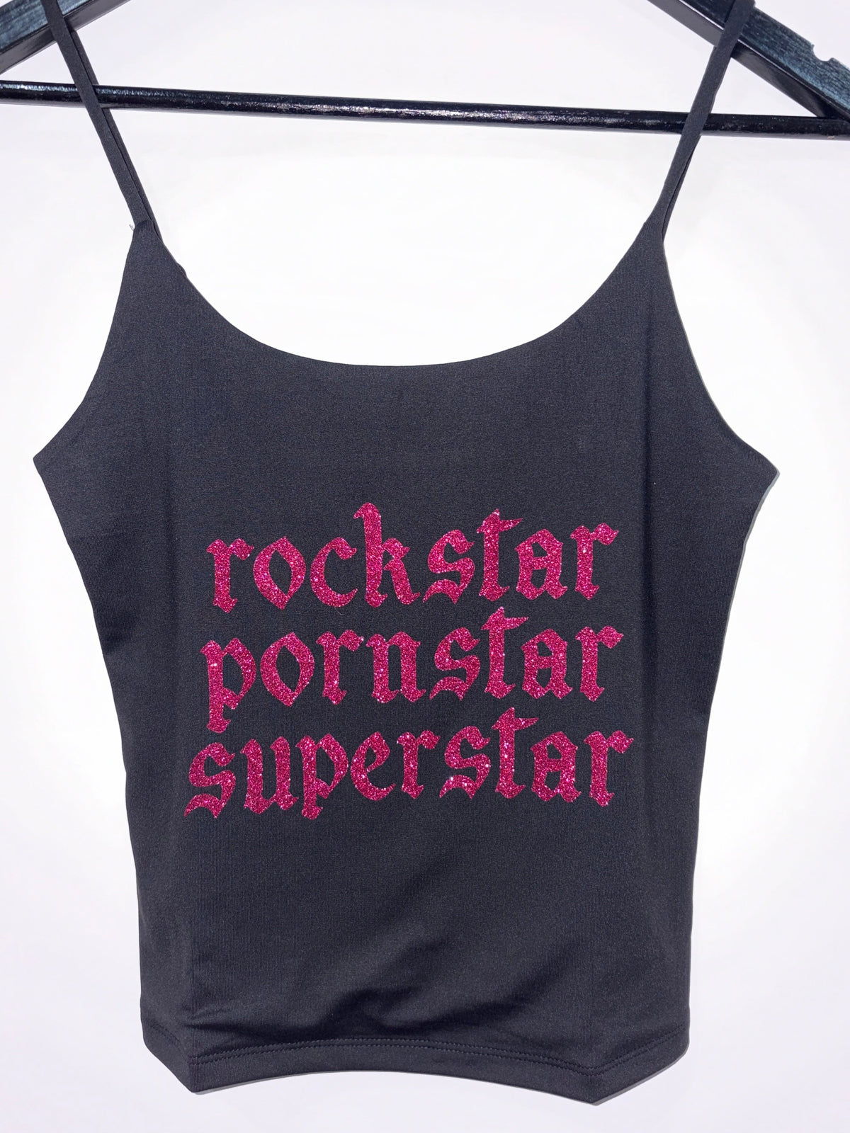 Fontaines DC glitter tank top