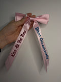 Pink Harry Styles Bow