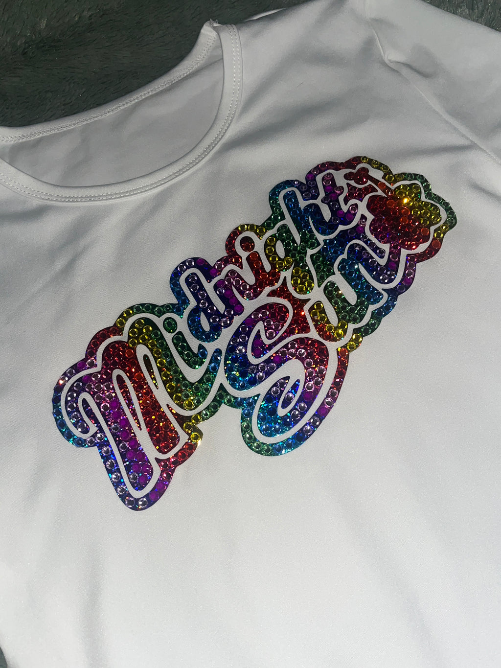 Zara Larsson Midnight Sun Rainbow Tee