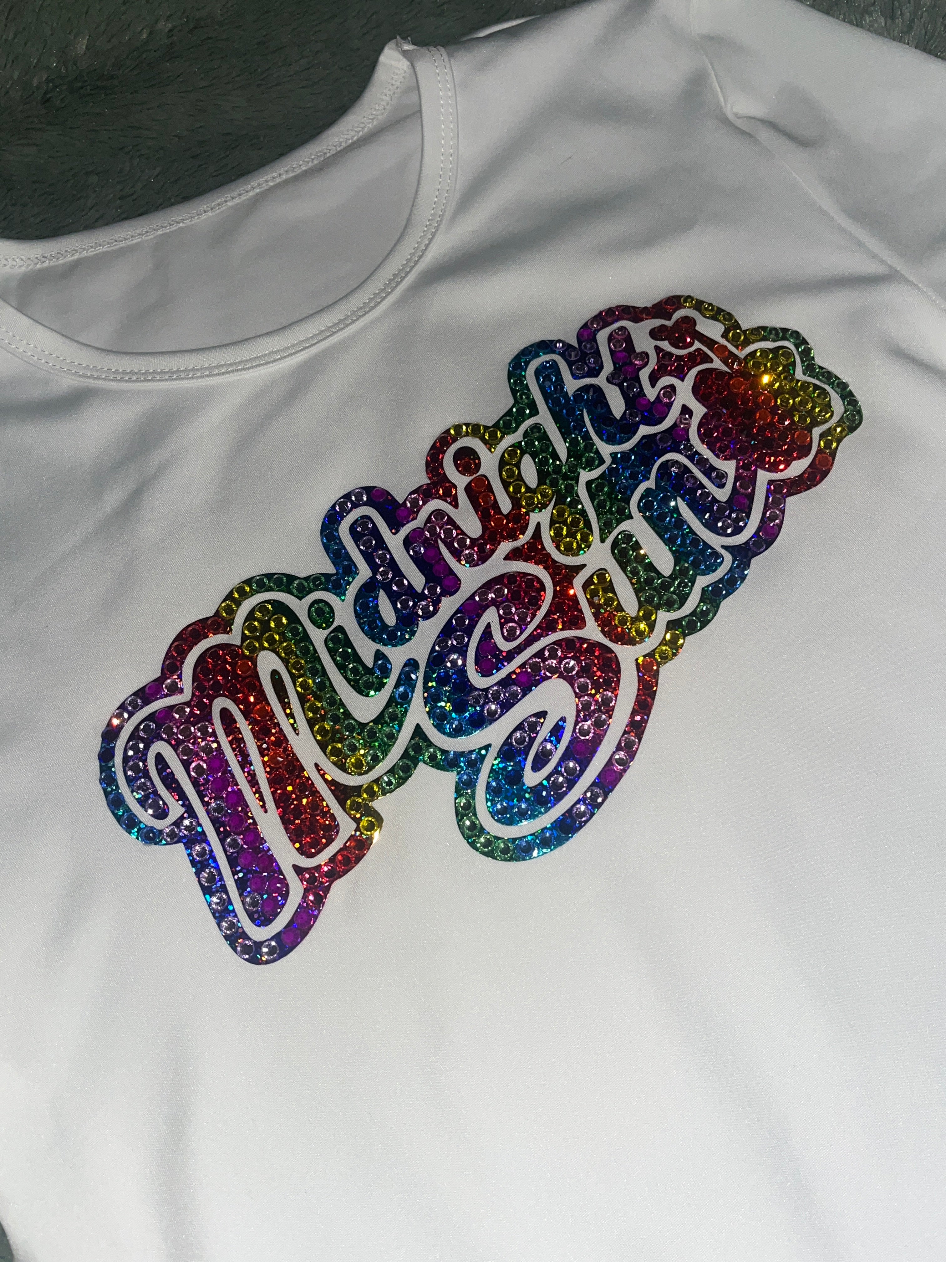 Zara Larsson Midnight Sun Rainbow Tee