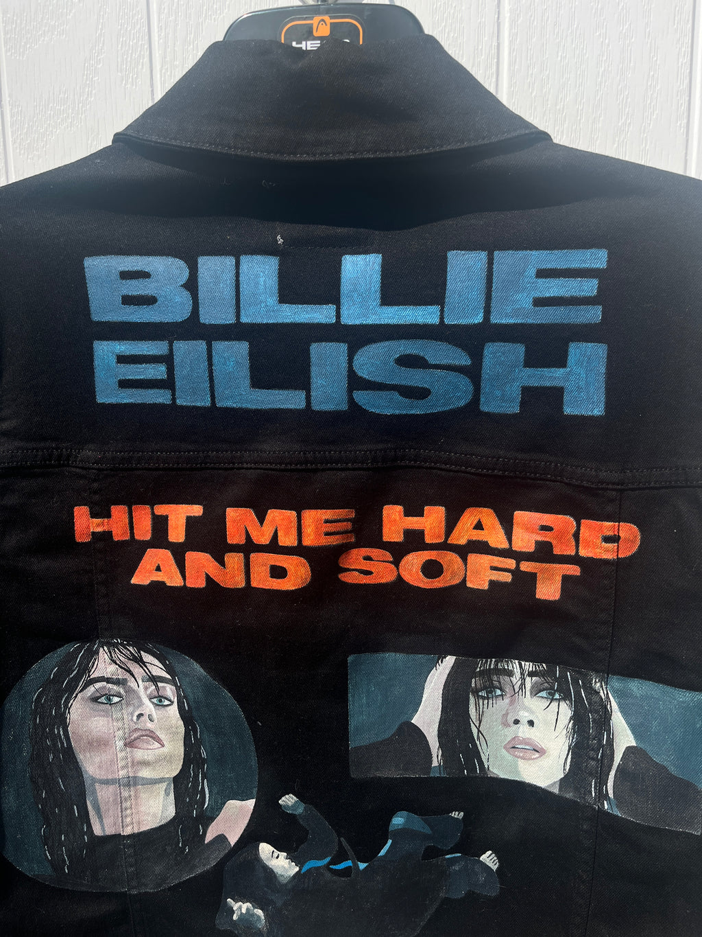 ONE OF ONE Billie Eilish Painted Denim Jacket