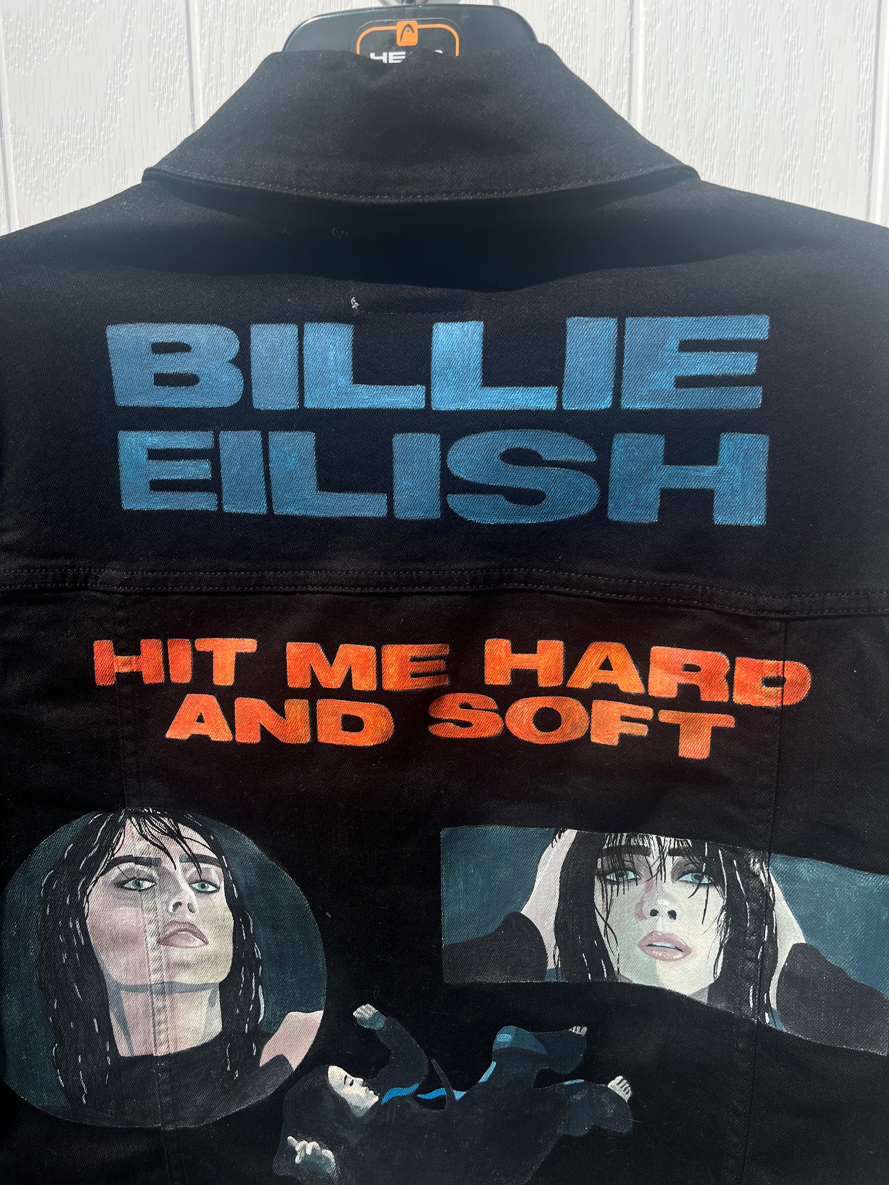 ONE OF ONE Billie Eilish Painted Denim Jacket
