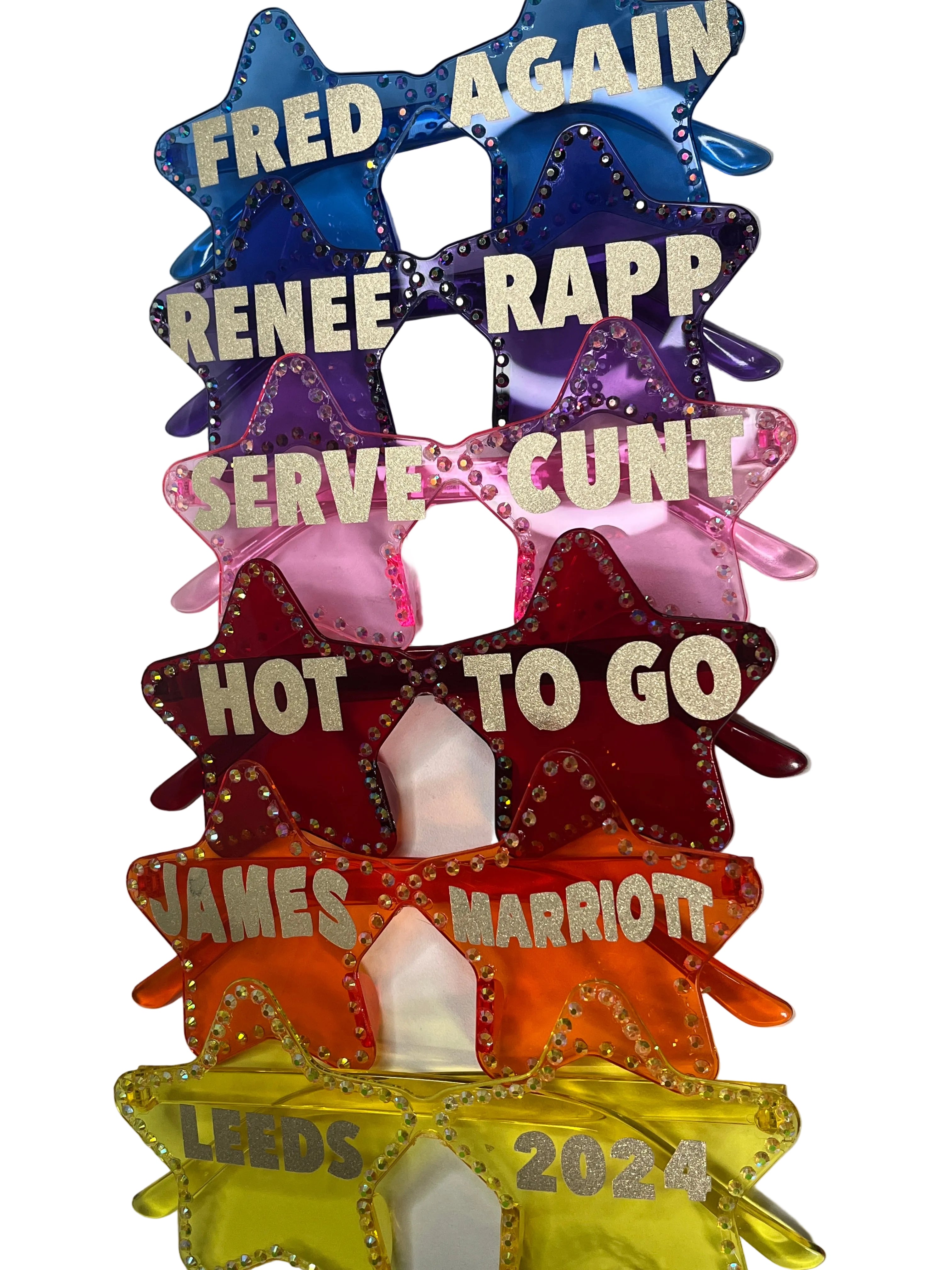 Custom Star Glasses