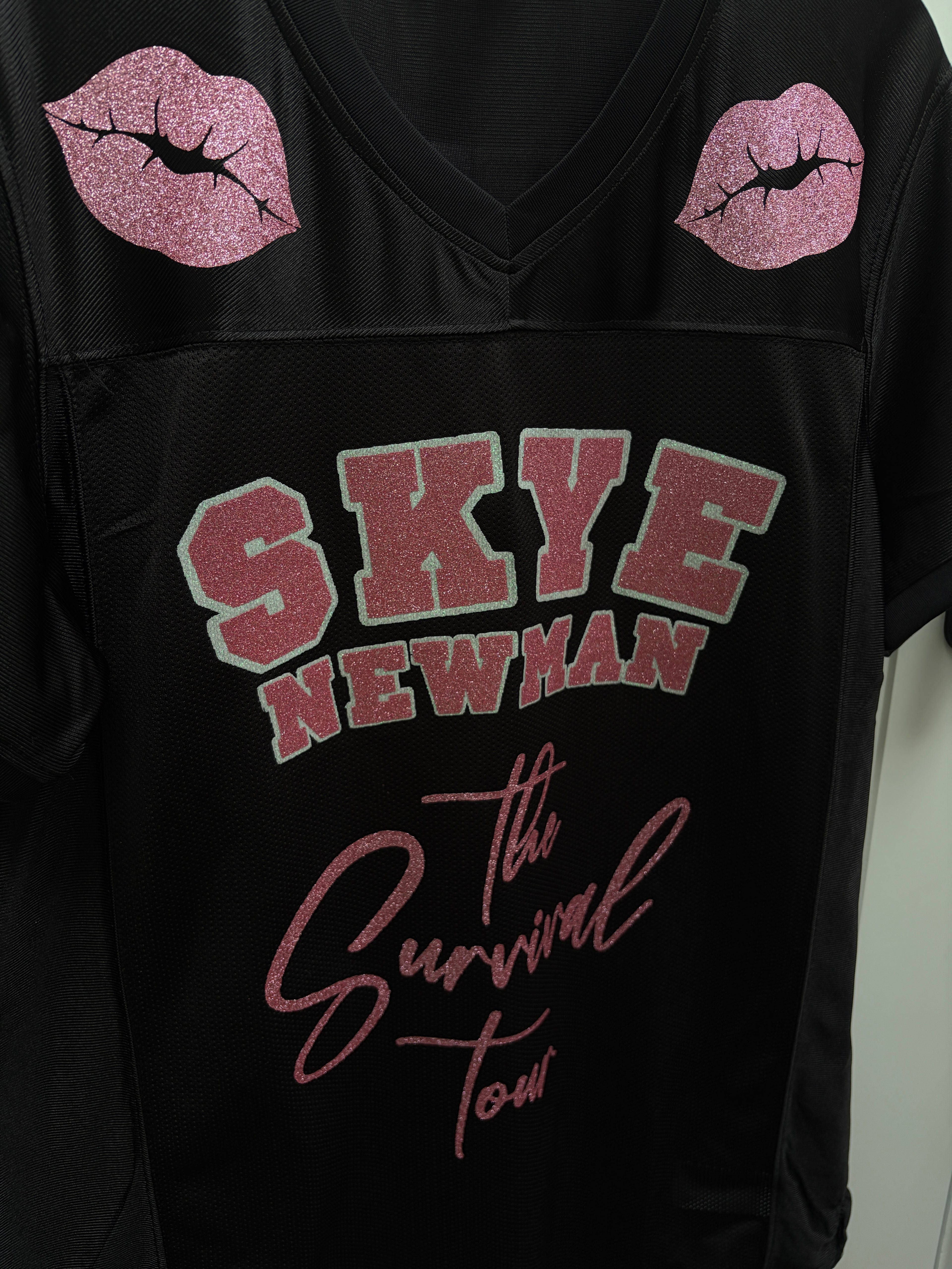 Skye Newman Portrait Glitter Jersey
