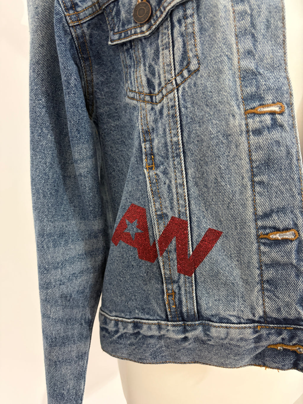 Upcycled Alex Warren Denim Jacket