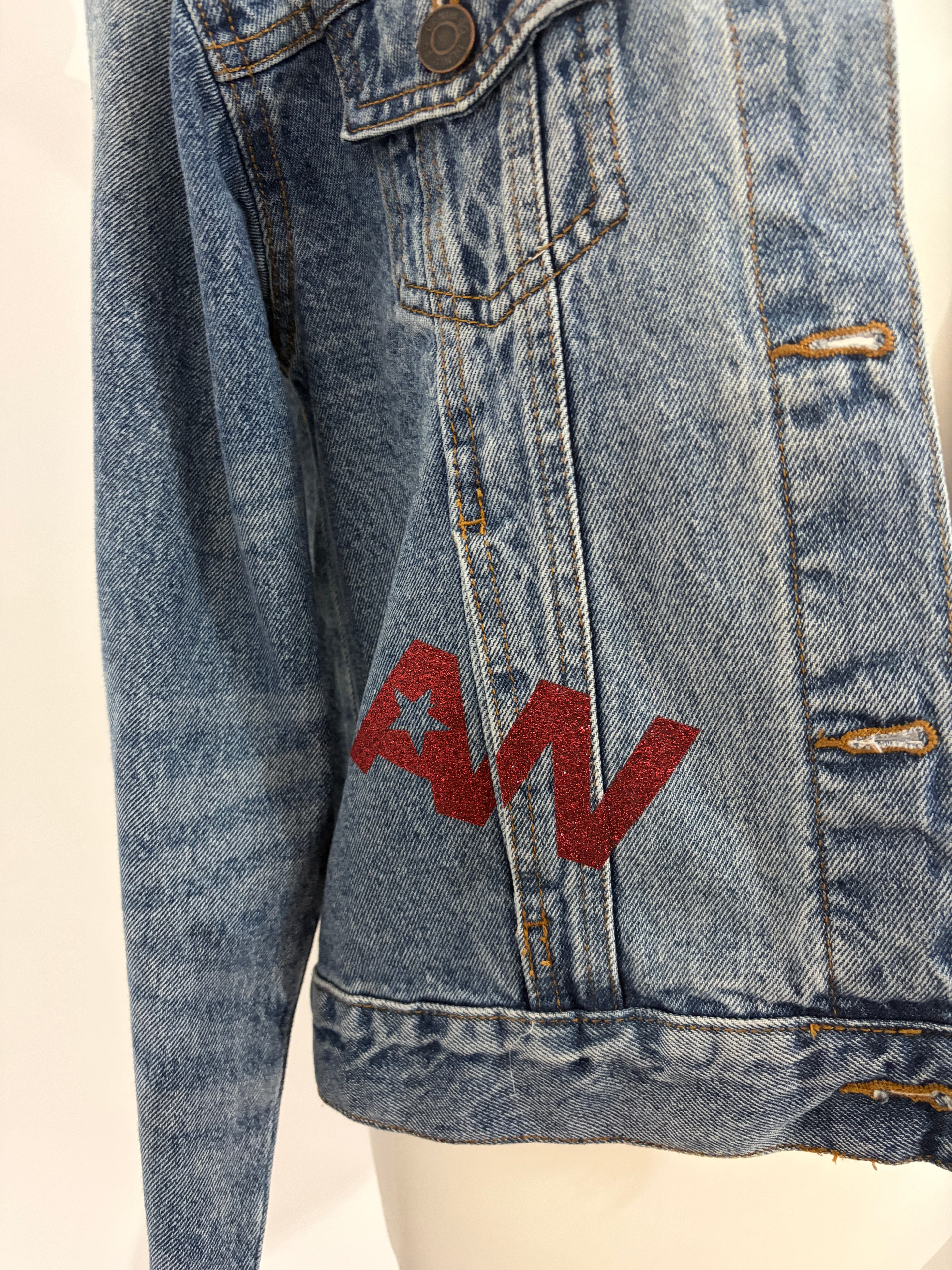 Upcycled Alex Warren Denim Jacket