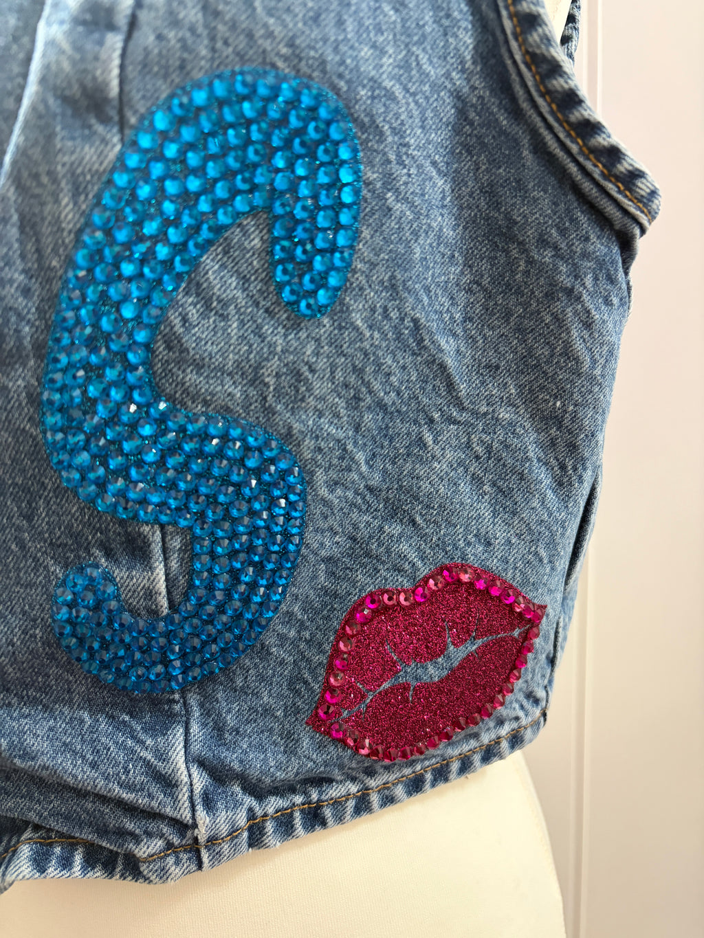 Harry Styles Rhinestoned Waistcoat
