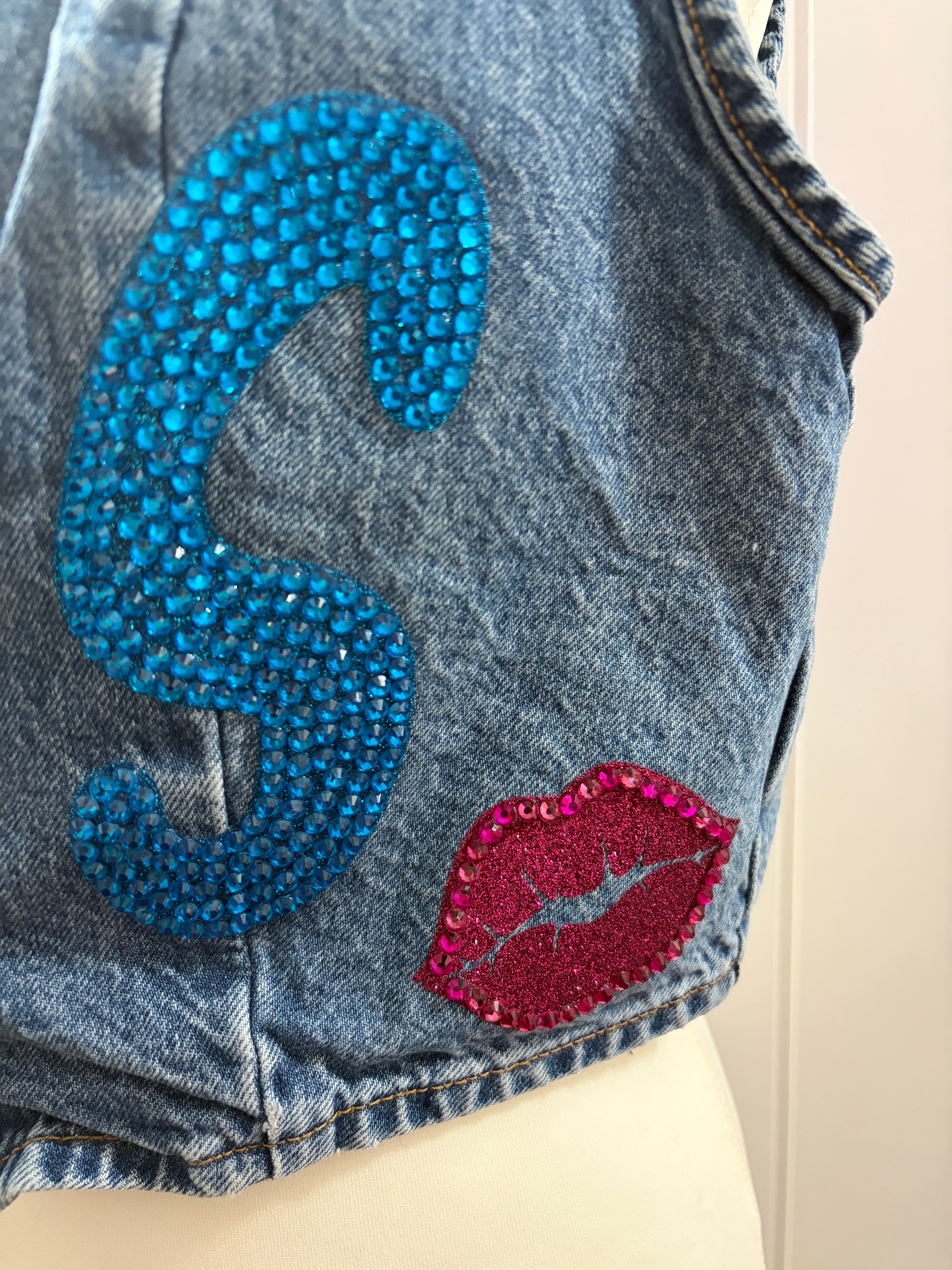 Harry Styles Rhinestoned Waistcoat