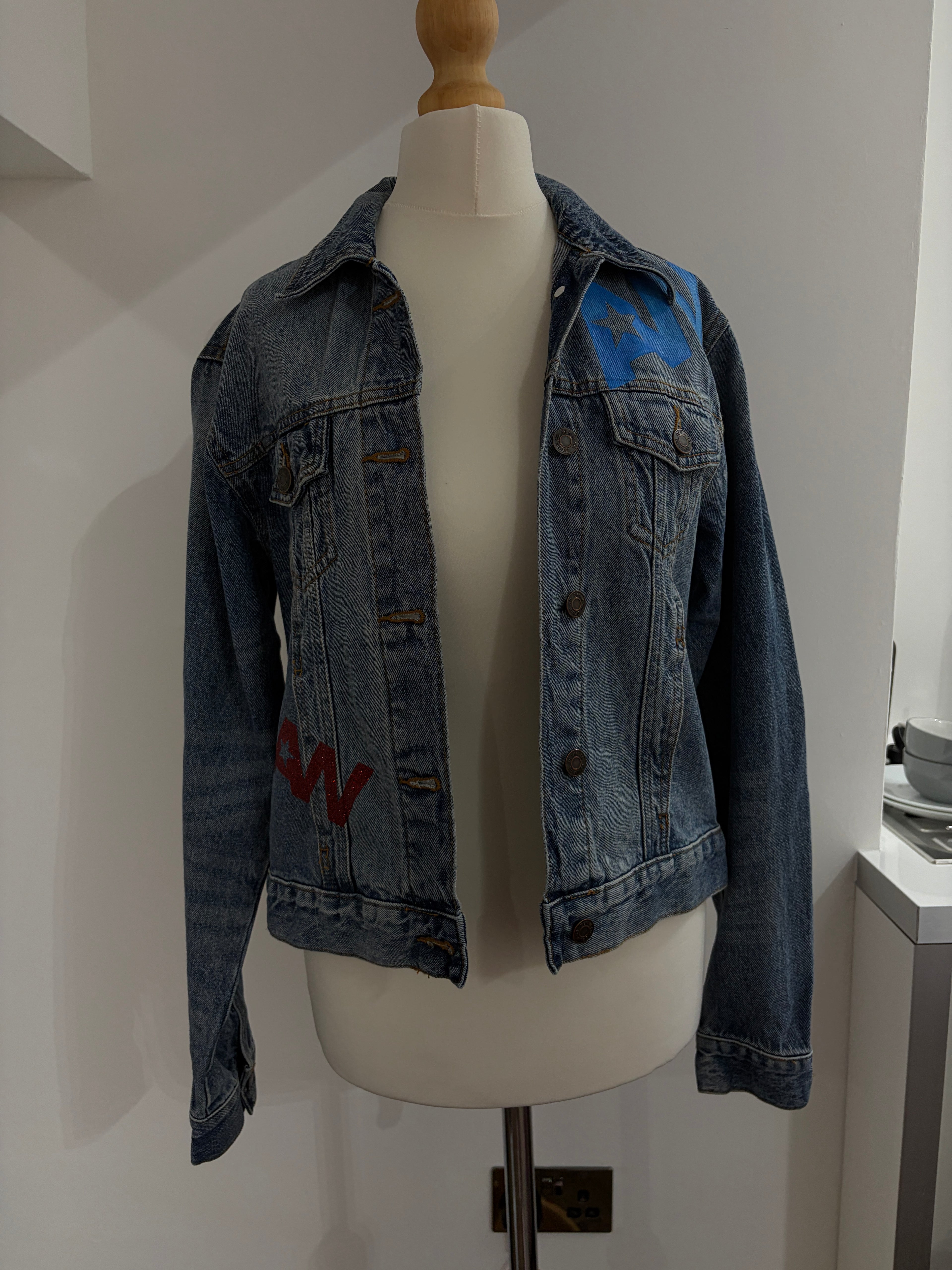 Upcycled Alex Warren Denim Jacket