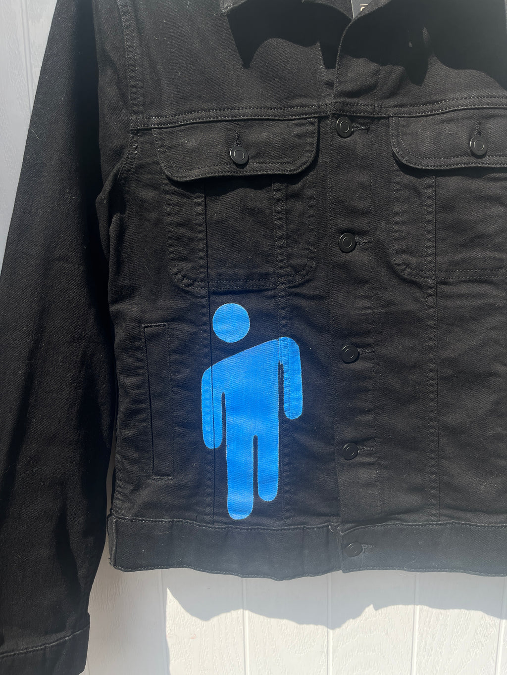 ONE OF ONE Billie Eilish Painted Denim Jacket