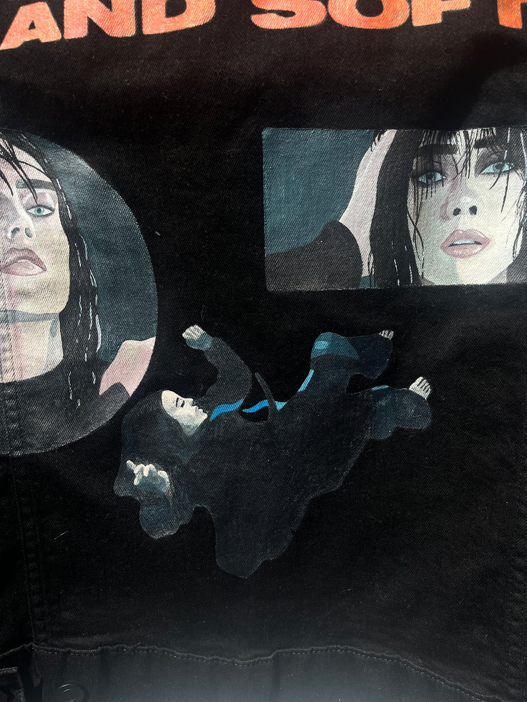 ONE OF ONE Billie Eilish Painted Denim Jacket