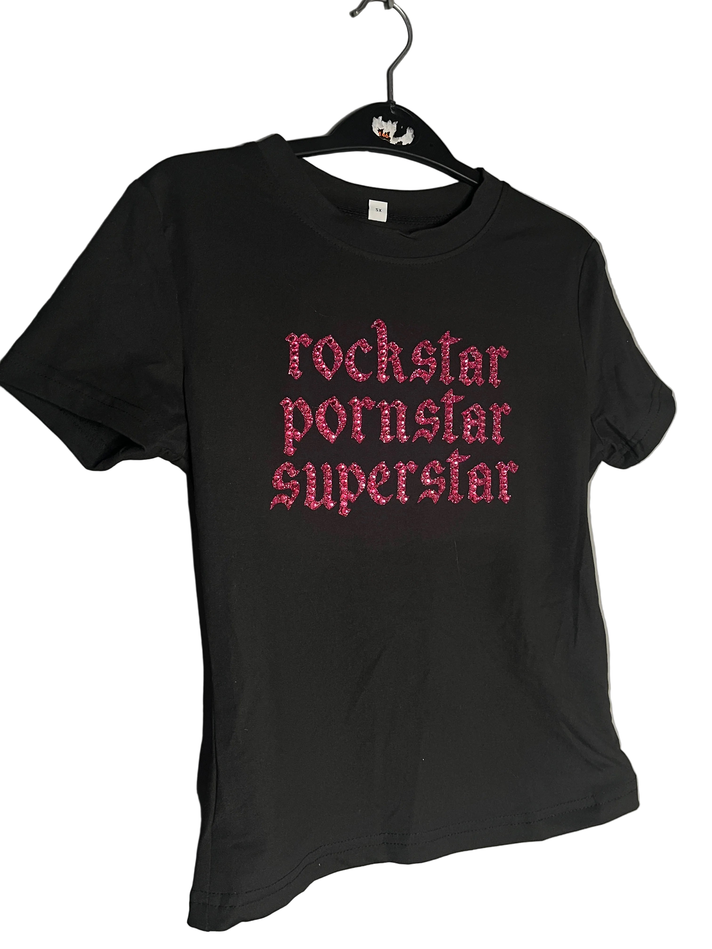 Fontaines DC Rhinestoned Tee