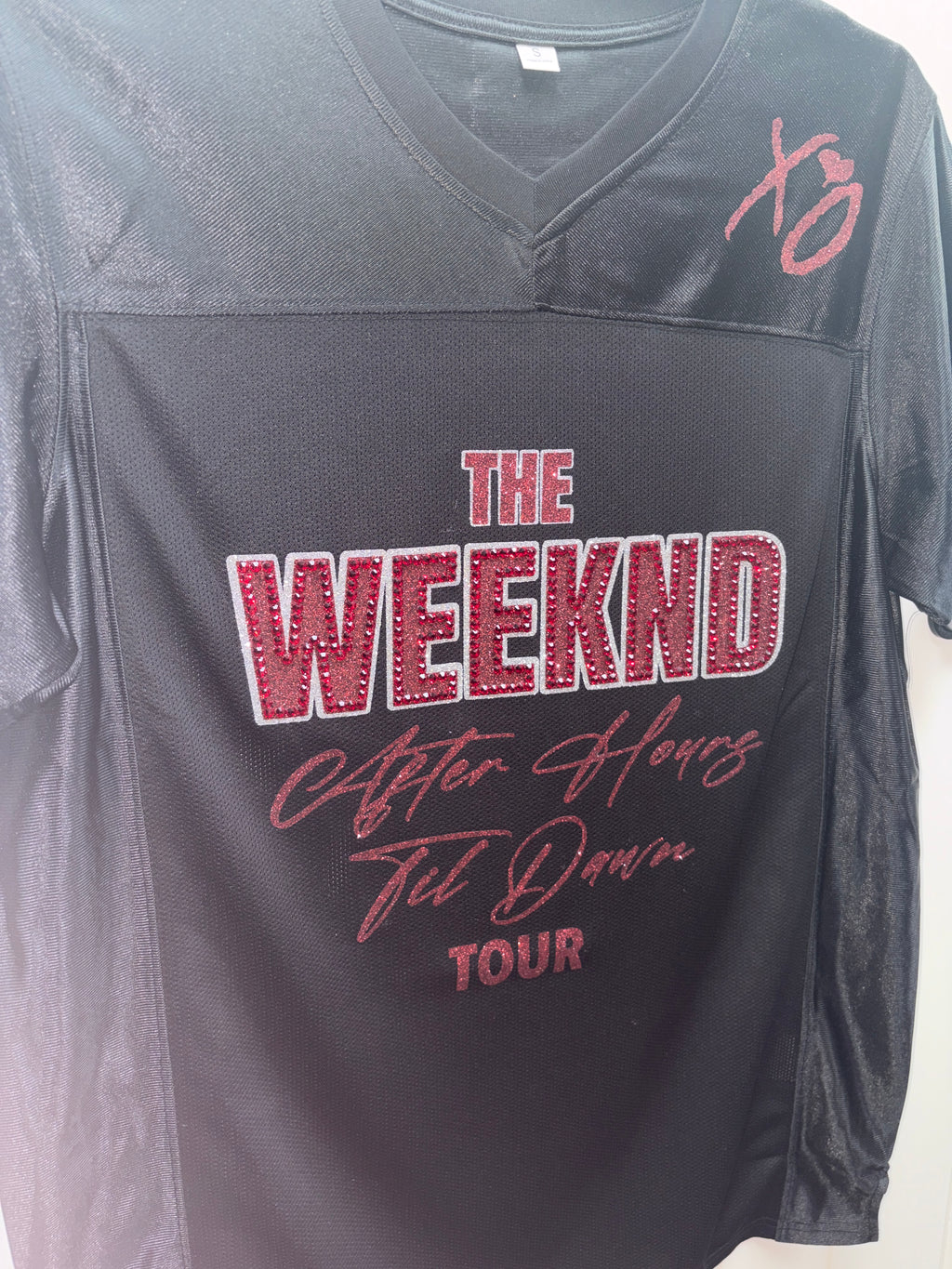 READY TO SHIP! The Weeknd Rhinestone Jersey