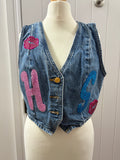 Harry Styles Rhinestoned Waistcoat