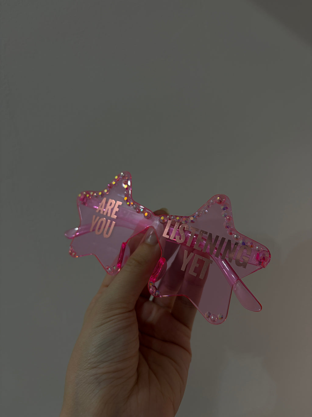 Are You Listening Yet Glasses