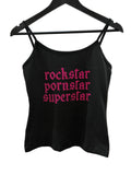 Fontaines DC glitter tank top