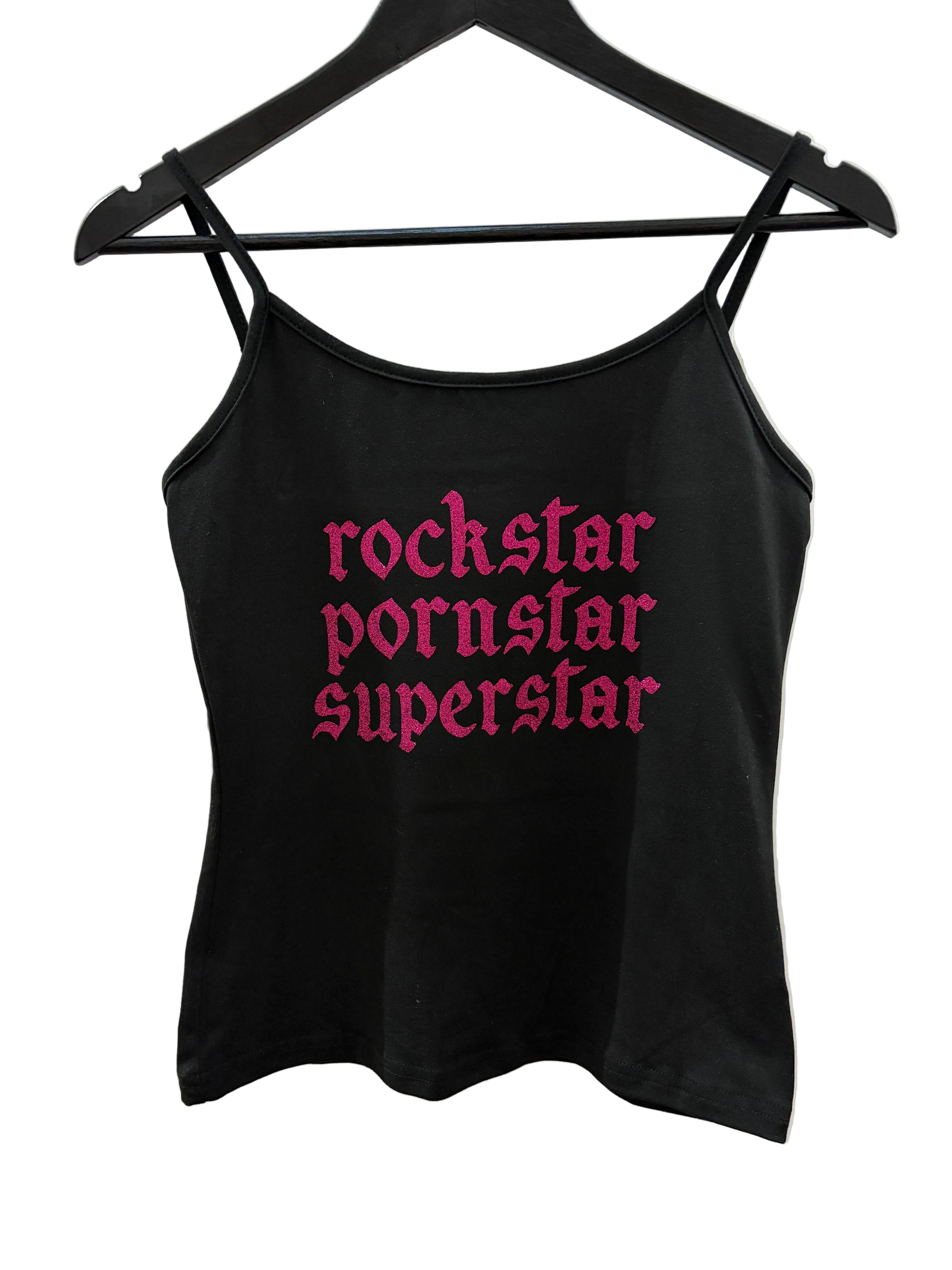 Fontaines DC glitter tank top