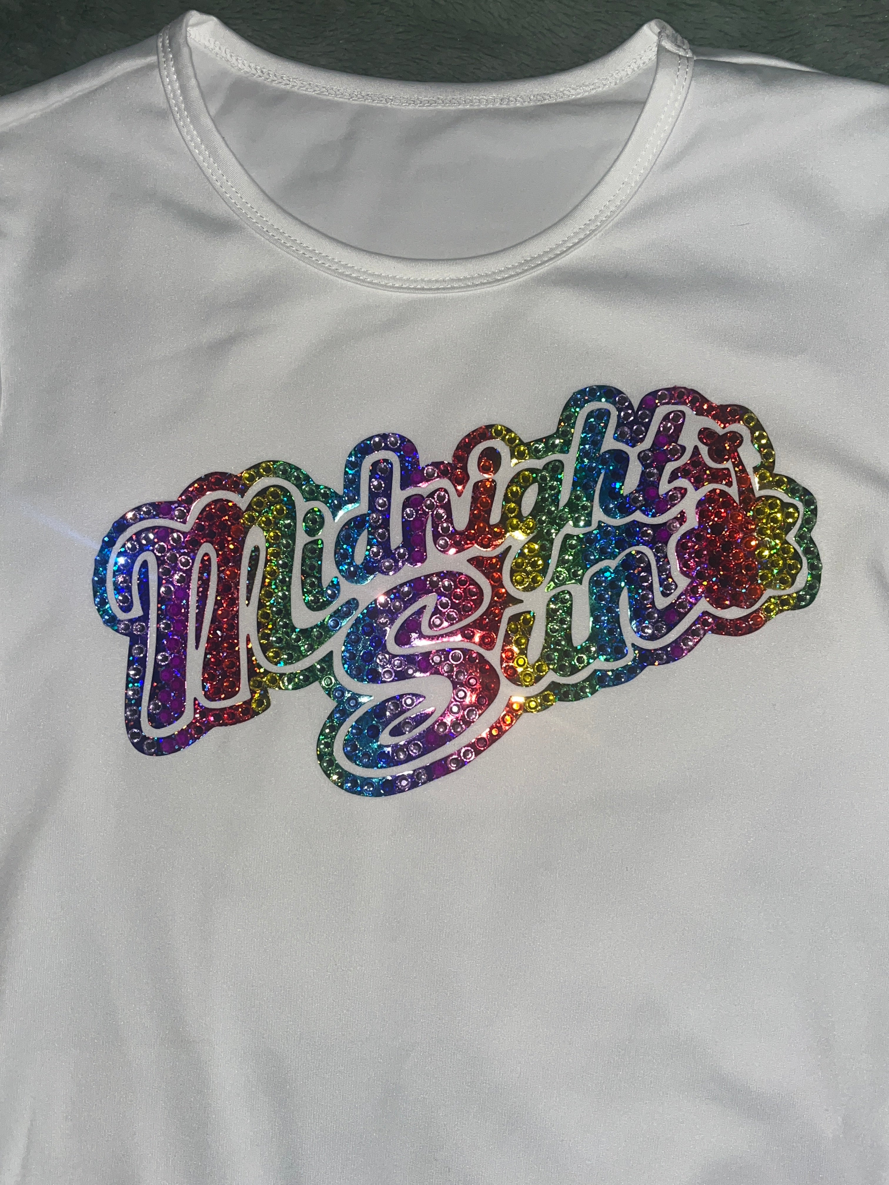Zara Larsson Midnight Sun Rainbow Tee