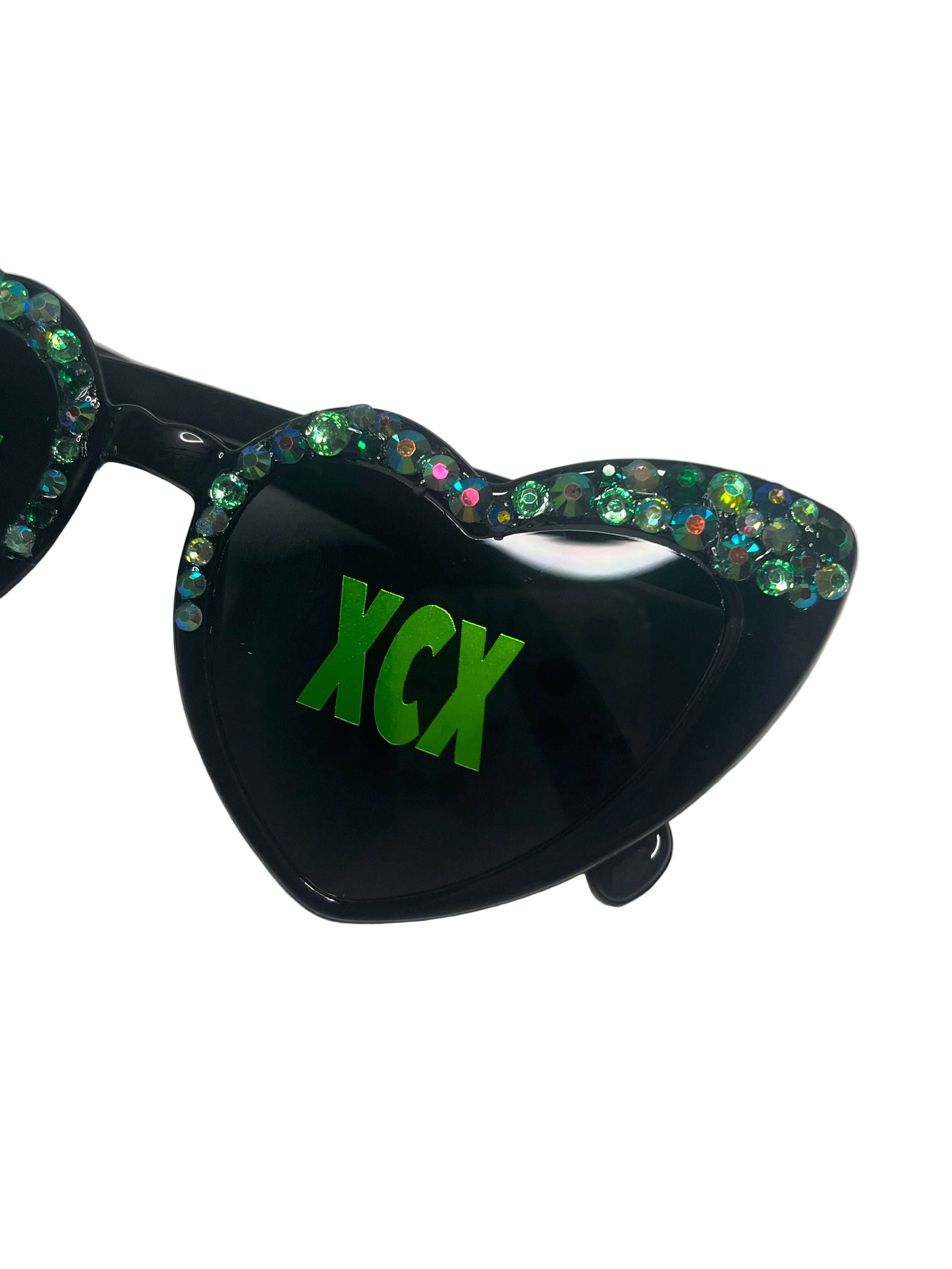 CharliXCX Rhinestone Glasses