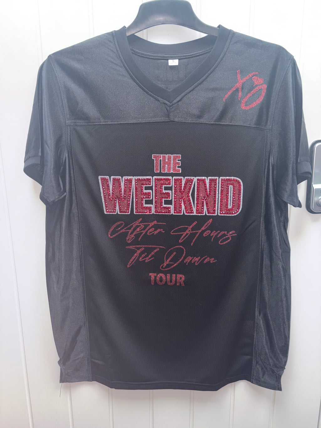 READY TO SHIP! The Weeknd Rhinestone Jersey
