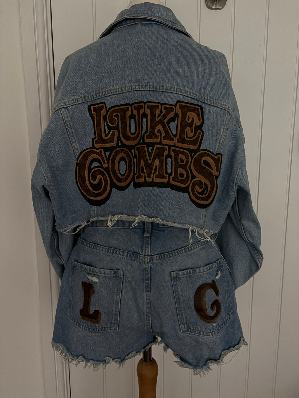 Luke Combs LV Denim Set