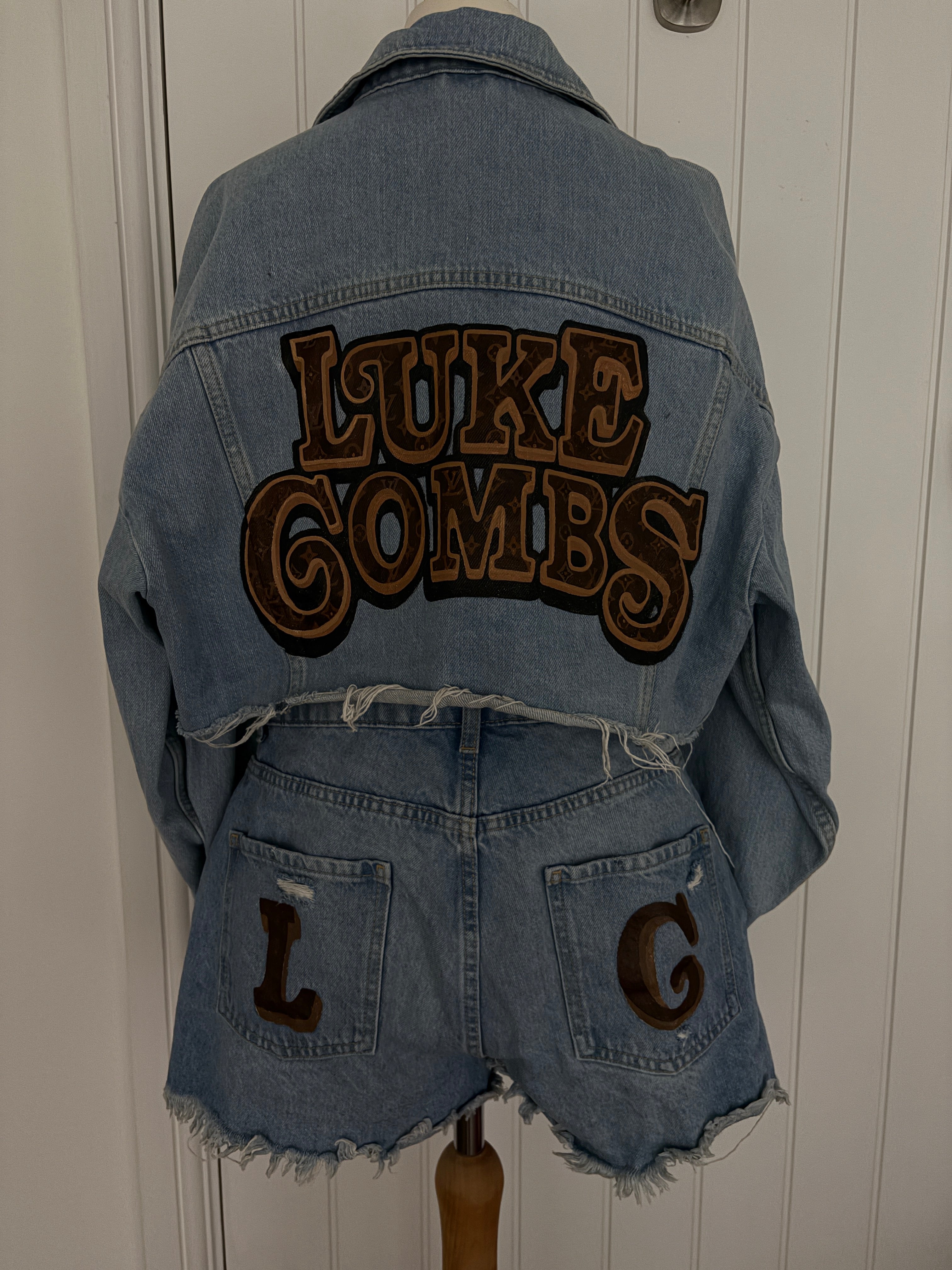 Luke Combs LV Denim Set