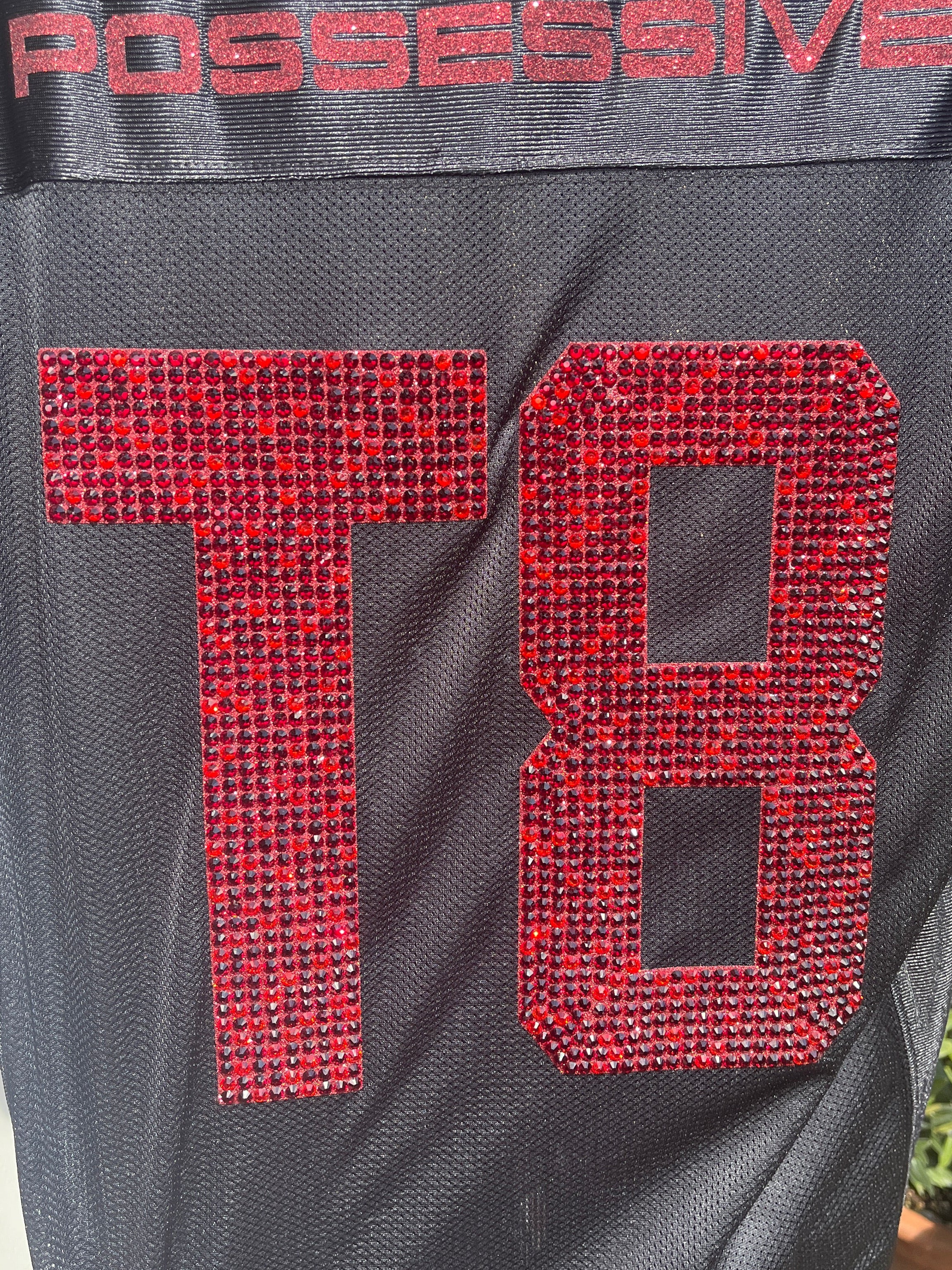 The Weekend Portrait Rhinestoned Jersey