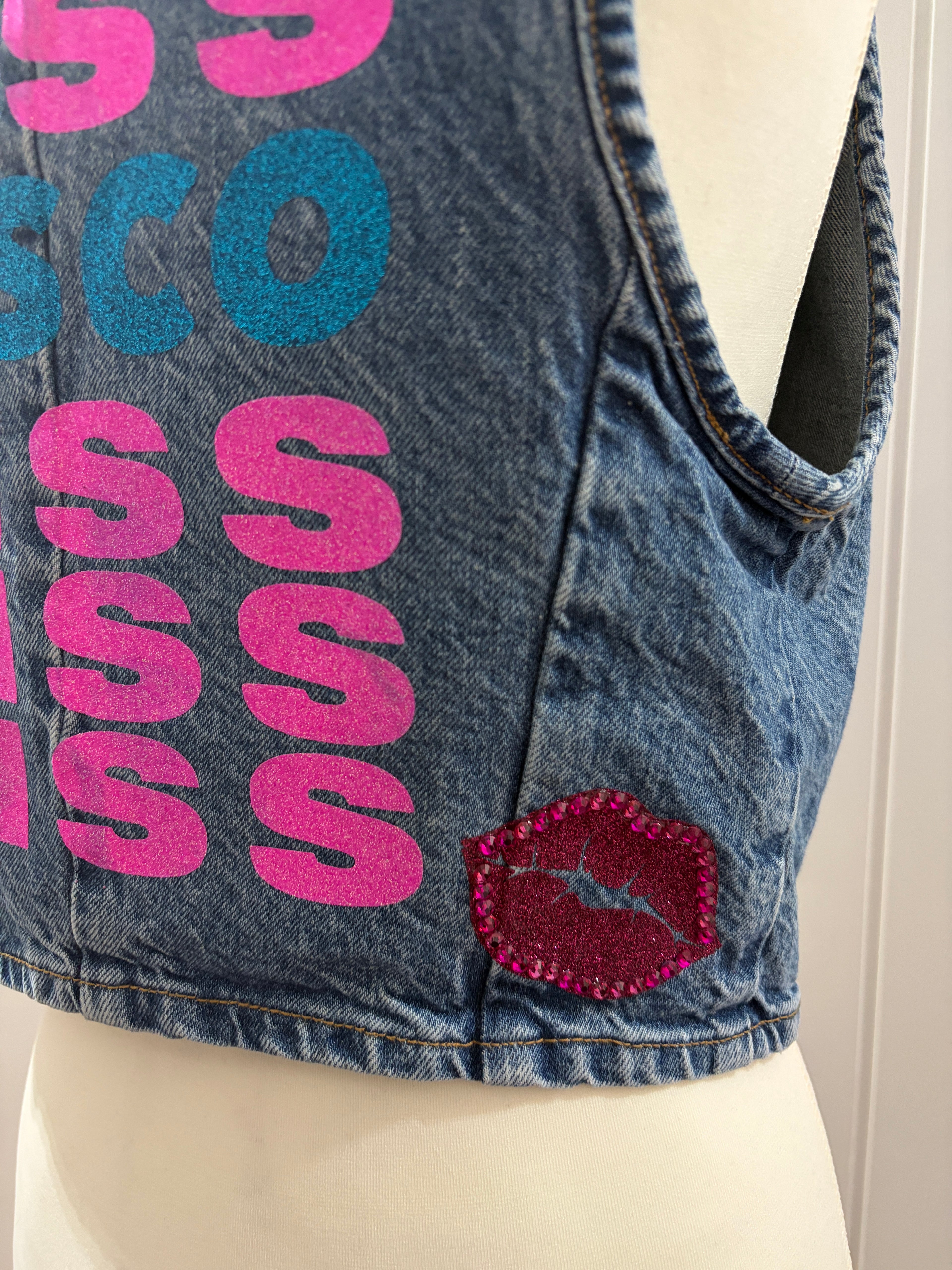 Harry Styles Rhinestoned Waistcoat