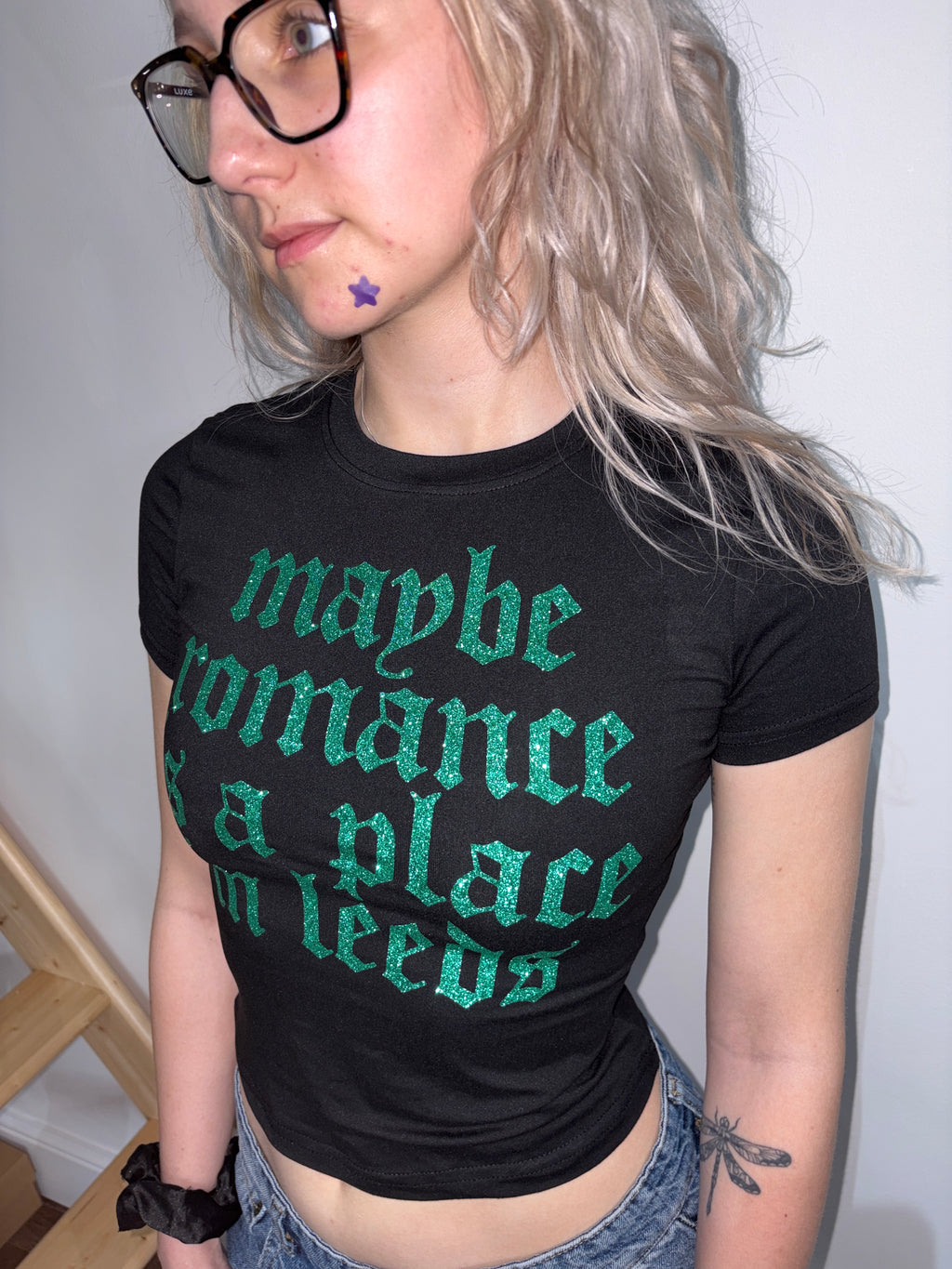 Fontaines Romance Glitter Tee